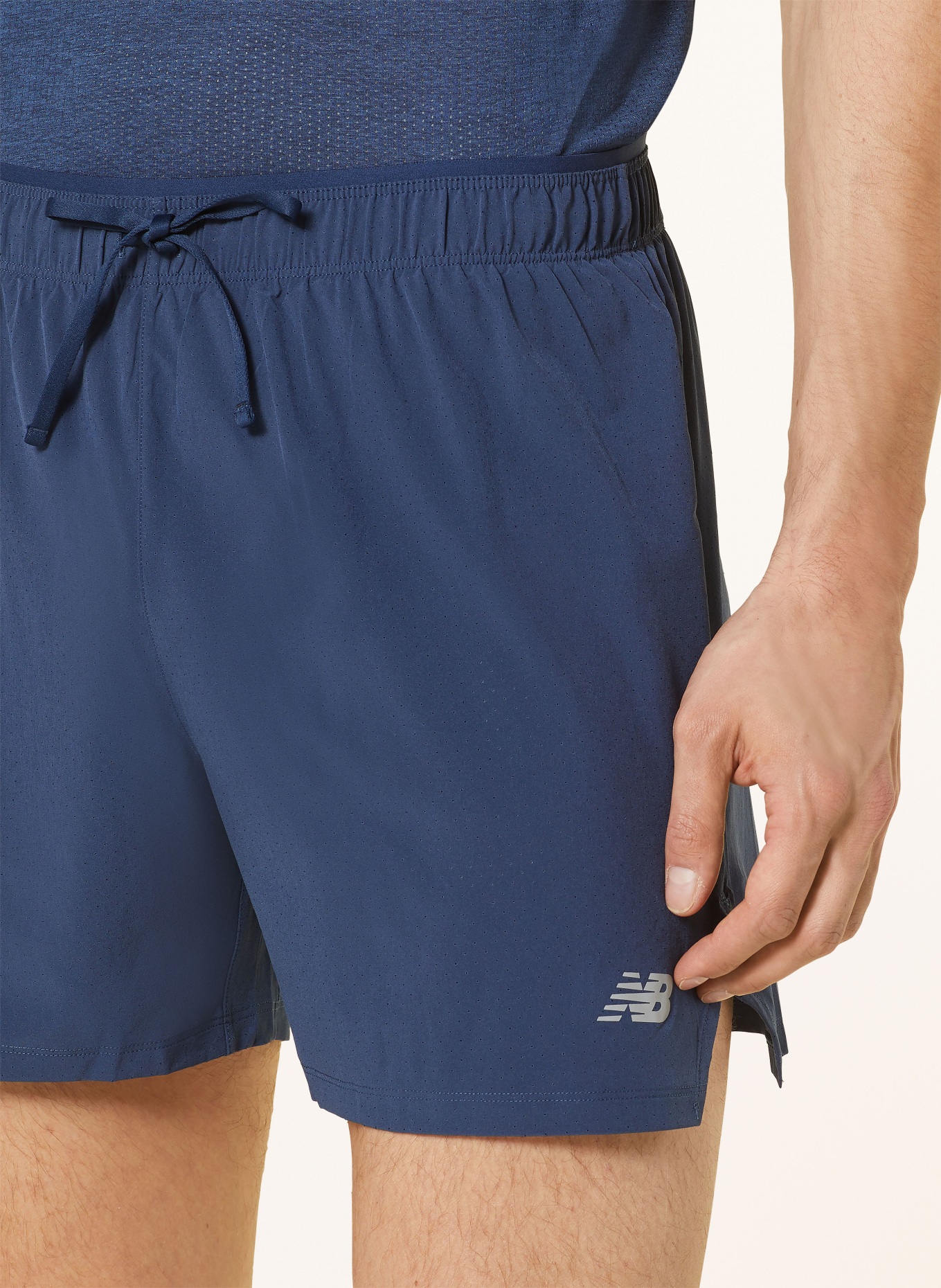 new balance 2-in-1-Laufshorts RC, Farbe: DUNKELBLAU (Bild 5)