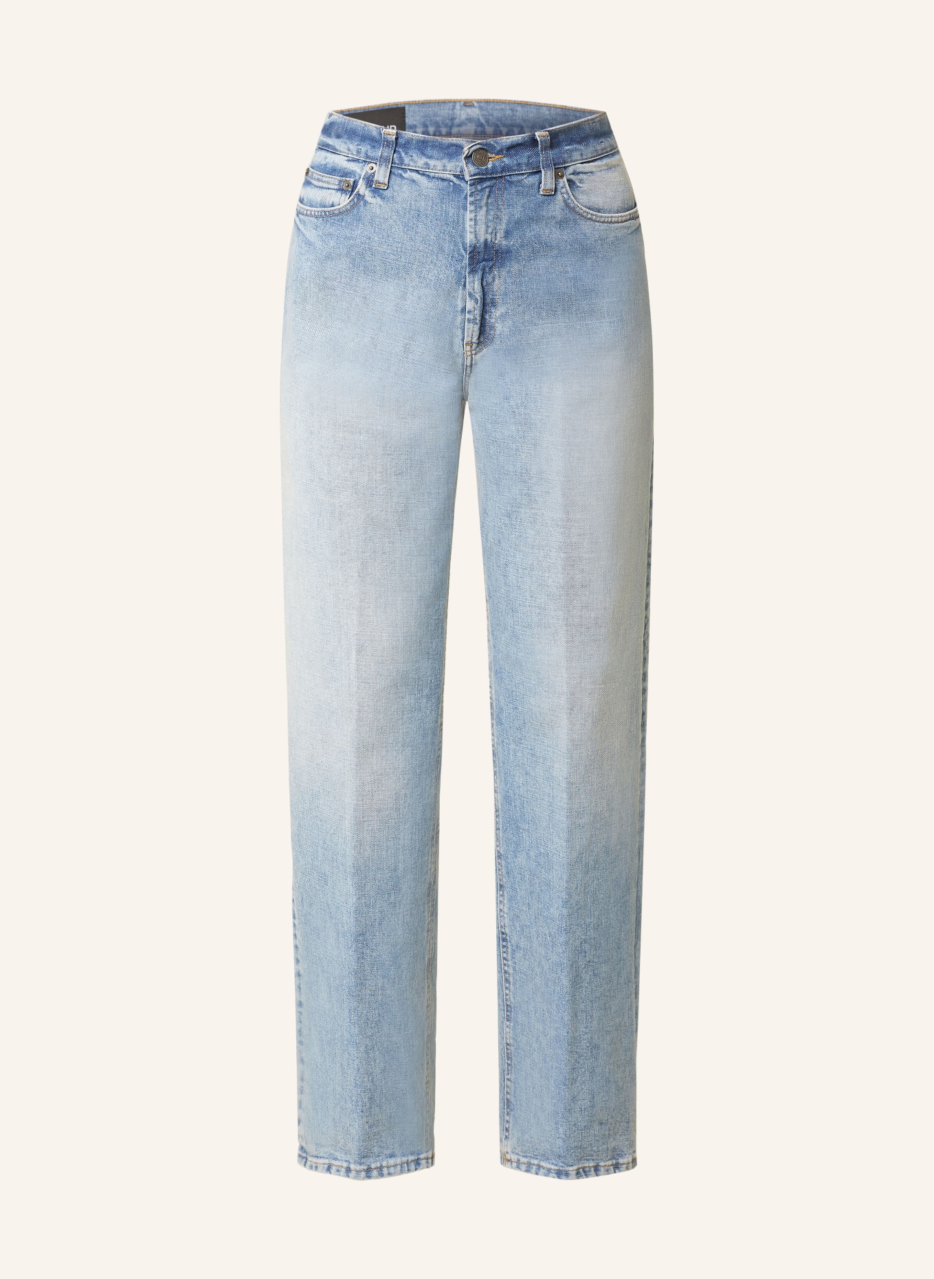 Dondup Straight Jeans ELYSEE Wide Leg Fit, Farbe: 800  hellblau (Bild 1)