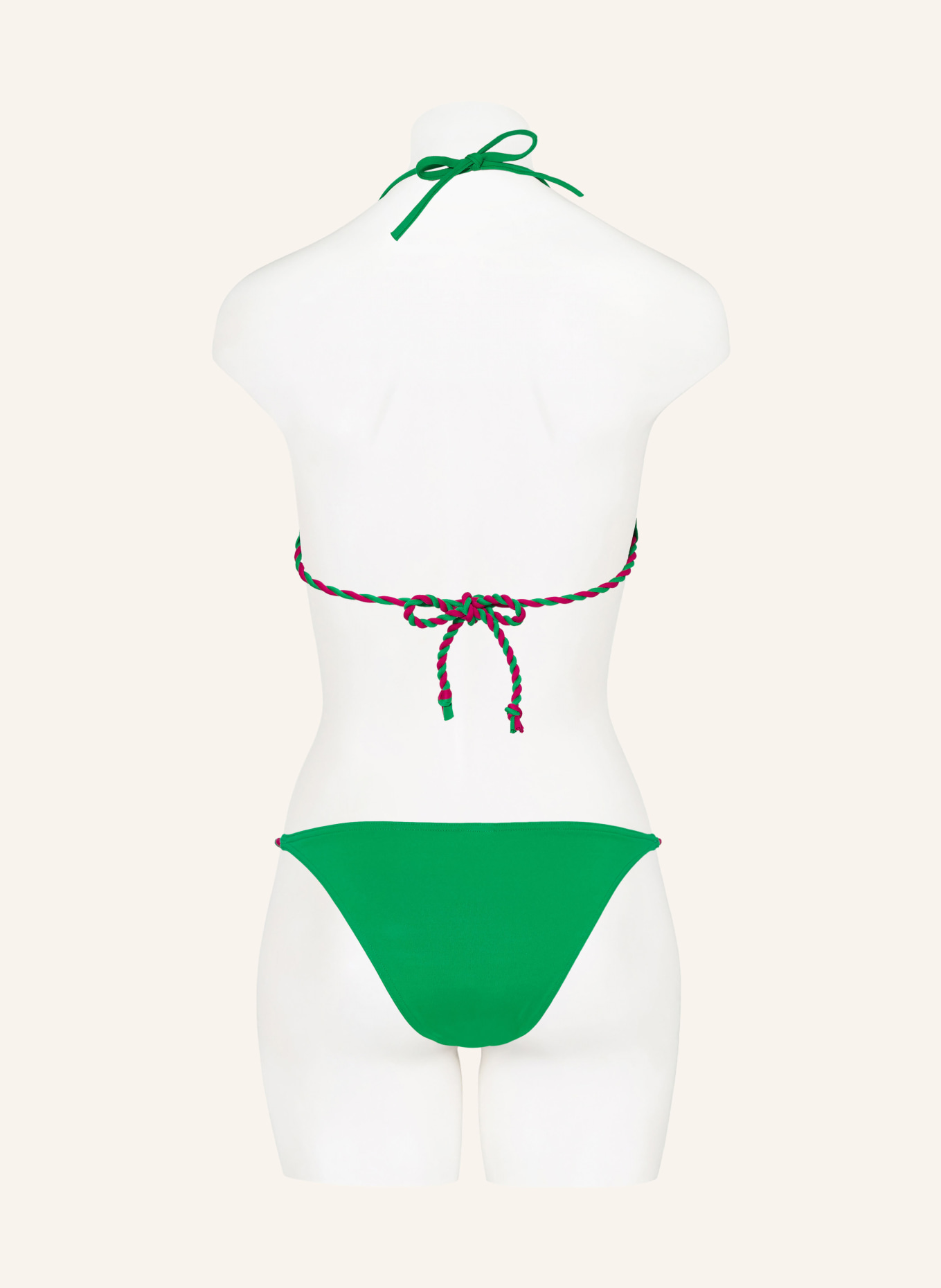 ERES Triangle bikini bottoms TWIST, Color: GREEN (Image 3)