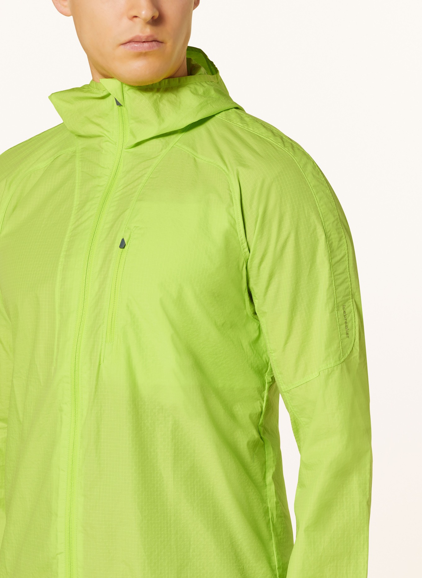 icebreaker Outdoor jacket, Color: NEON GREEN (Image 5)
