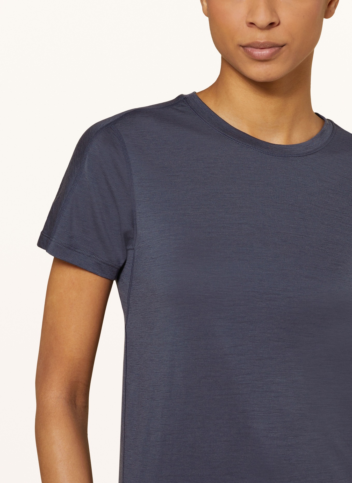 icebreaker T-shirt 150 MERINOFINE™ ACE z wełny merino, Kolor: GRANATOWY (Obrazek 4)