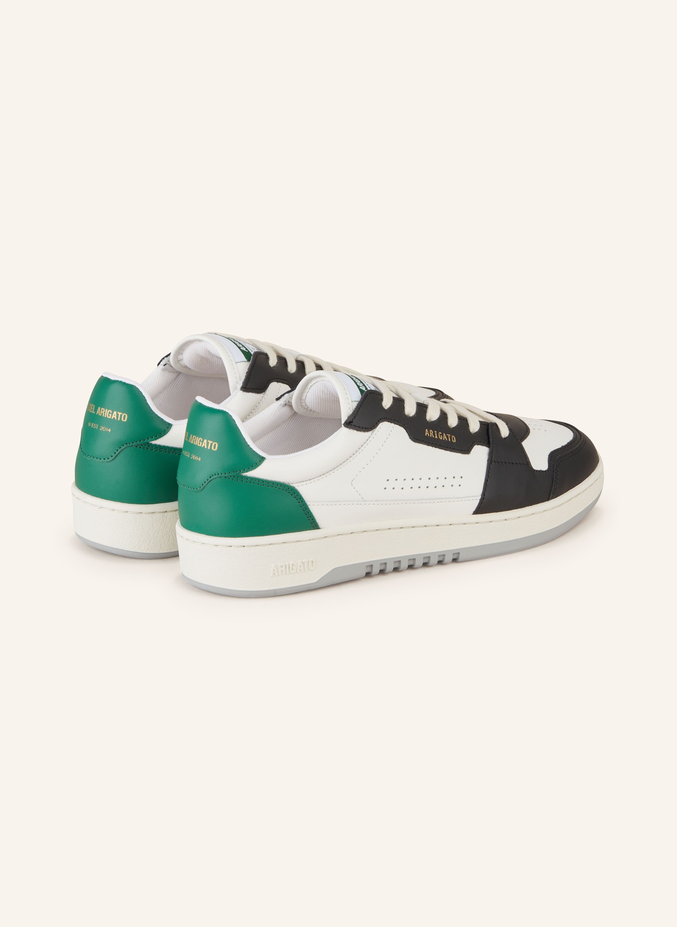 AXEL ARIGATO Sneakers DICE, Color: WHITE/ BLACK/ GREEN (Image 2)