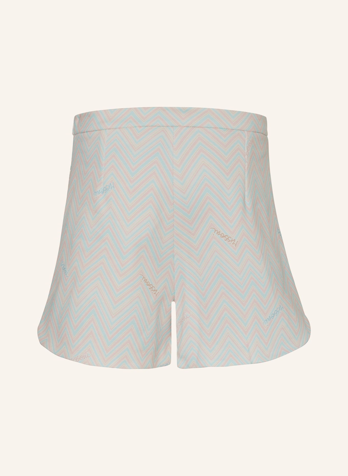 MISSONI Shorts mit Pailletten, Farbe: MINT/ ROSA (Bild 2)