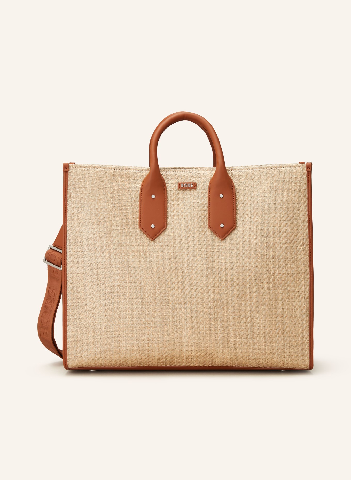 BOSS Shopper SANDY, Color: LIGHT BROWN/ BROWN (Image 1)