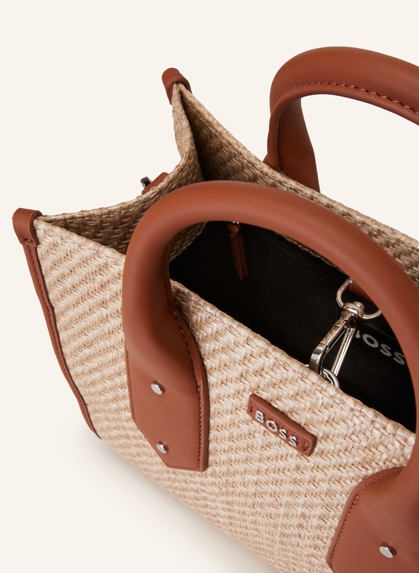 BOSS Handbag SANDY SMALL, Color: LIGHT BROWN/ BROWN (Image 3)