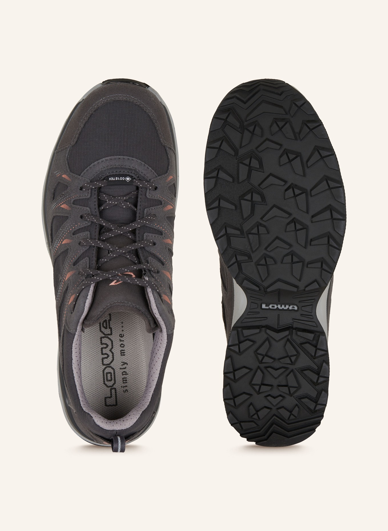 LOWA Multifunctional shoes INNOX EVO II GTX, Color: GRAY/ SALMON (Image 5)