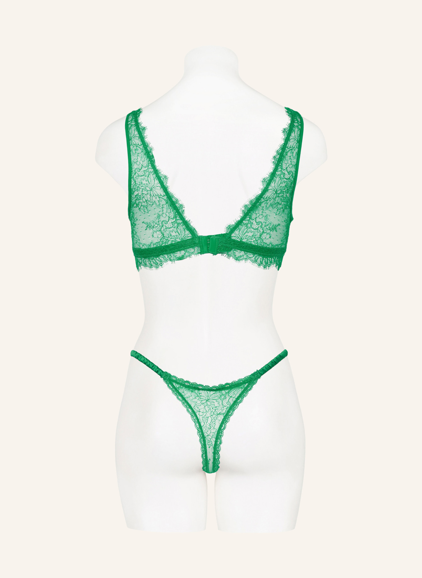 LOVE Stories Triangle bra CHERIE, Color: GREEN (Image 3)