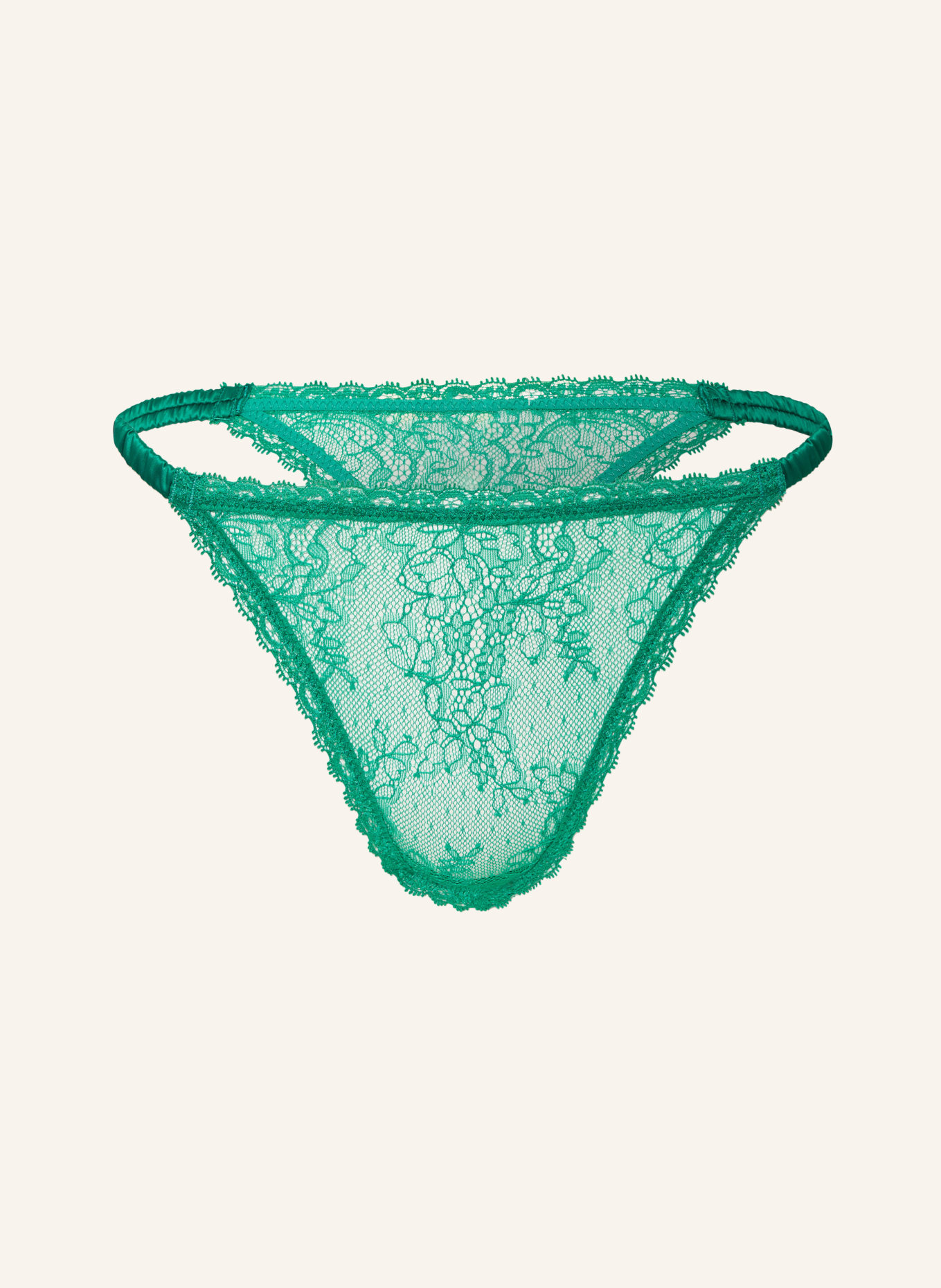 LOVE Stories Thong ROOMIE, Color: GREEN (Image 1)