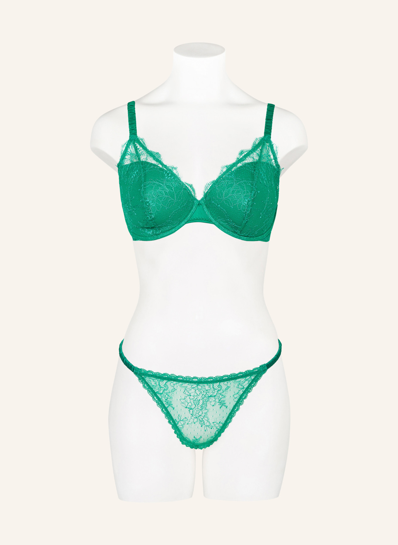 LOVE Stories Thong ROOMIE, Color: GREEN (Image 2)