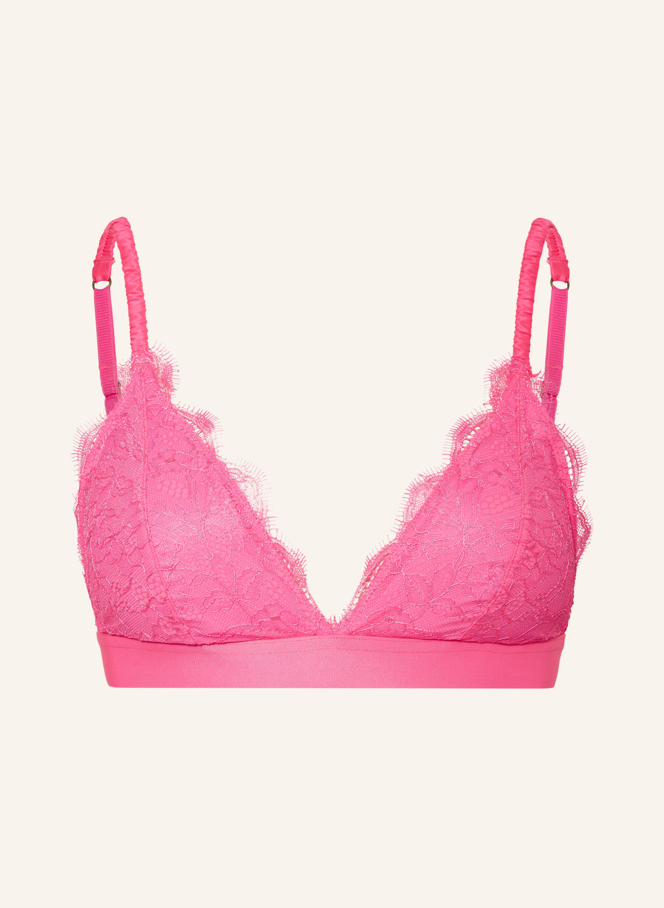 LOVE Stories Triangle bra GWEN, Color: NEON PINK (Image 1)