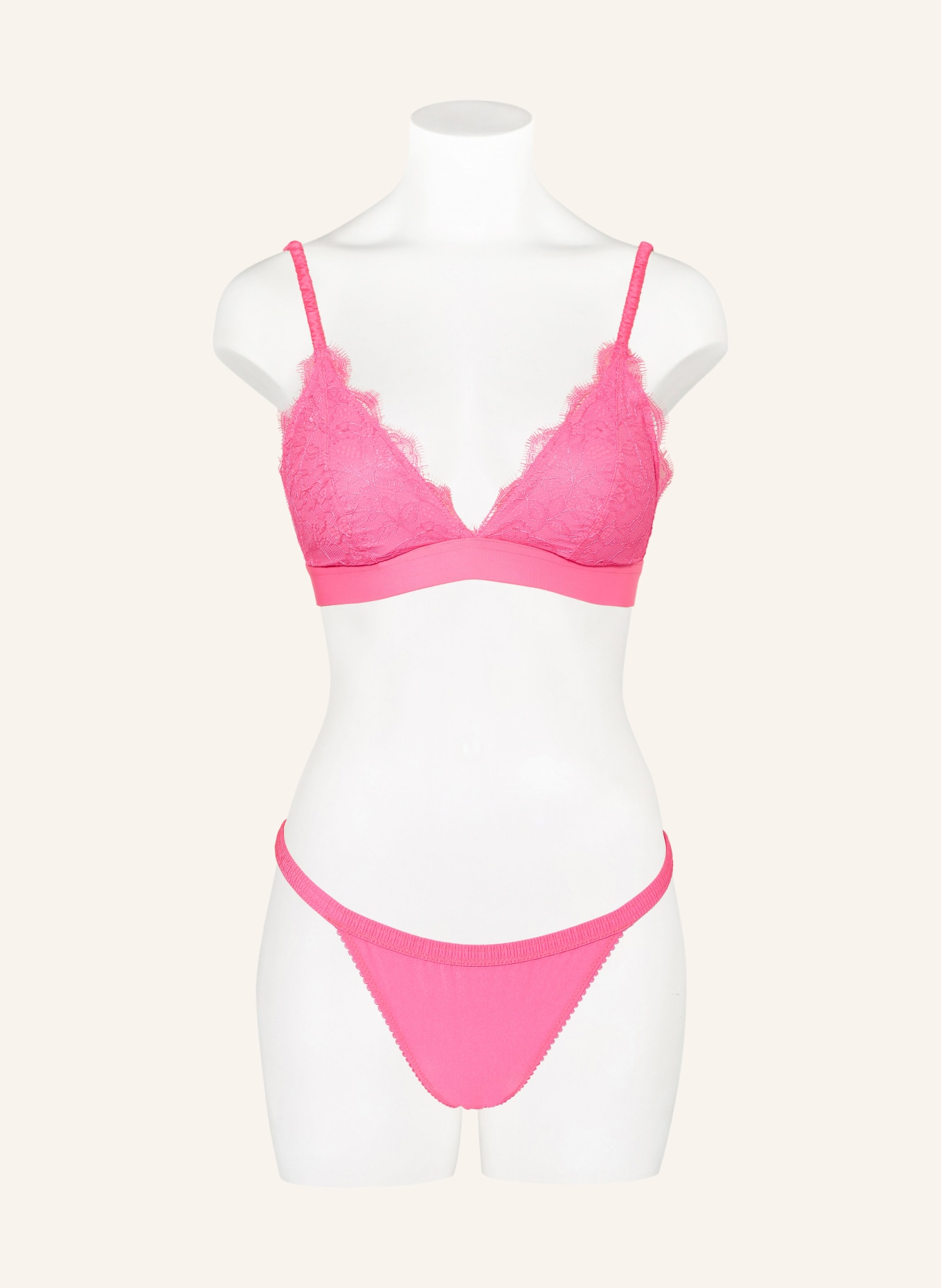 LOVE Stories Triangle bra GWEN, Color: NEON PINK (Image 2)