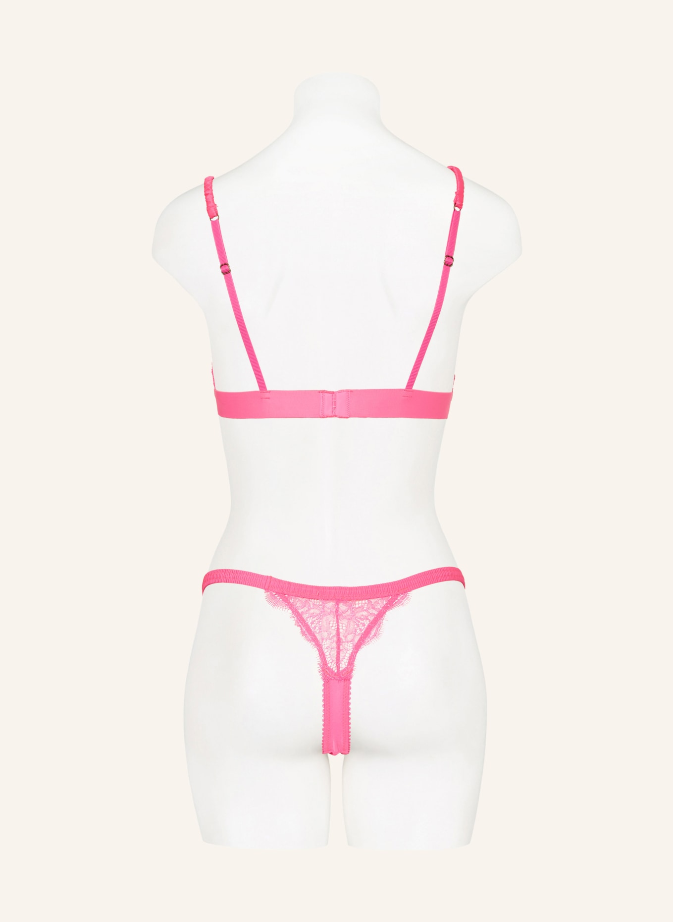 LOVE Stories Triangle bra GWEN, Color: NEON PINK (Image 3)