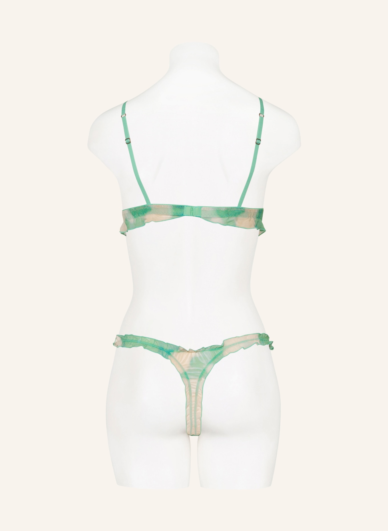 LOVE Stories Thong LANA, Color: GREEN/ WHITE (Image 3)