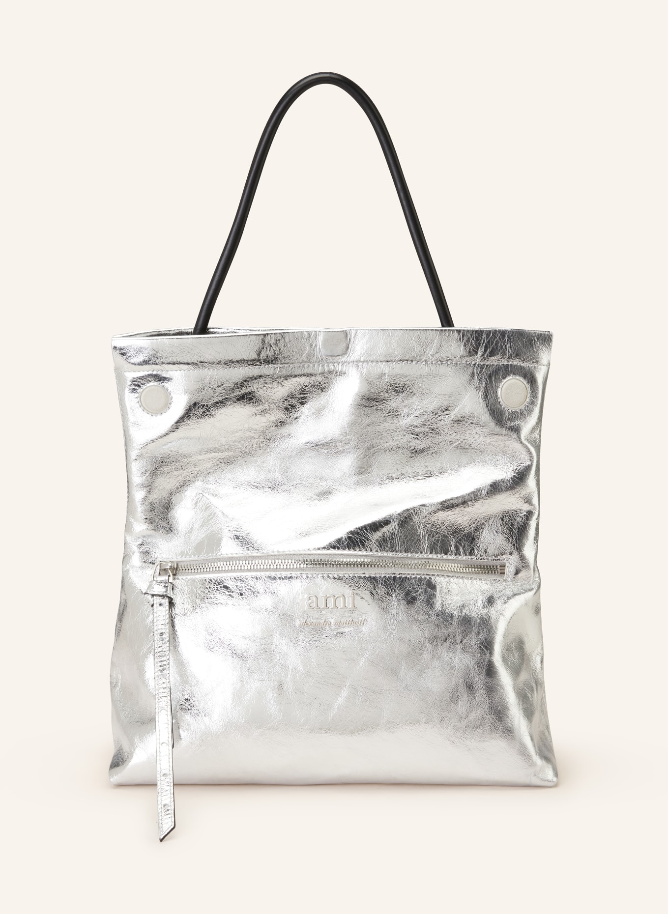AMI PARIS Handbag, Color: SILVER (Image 1)