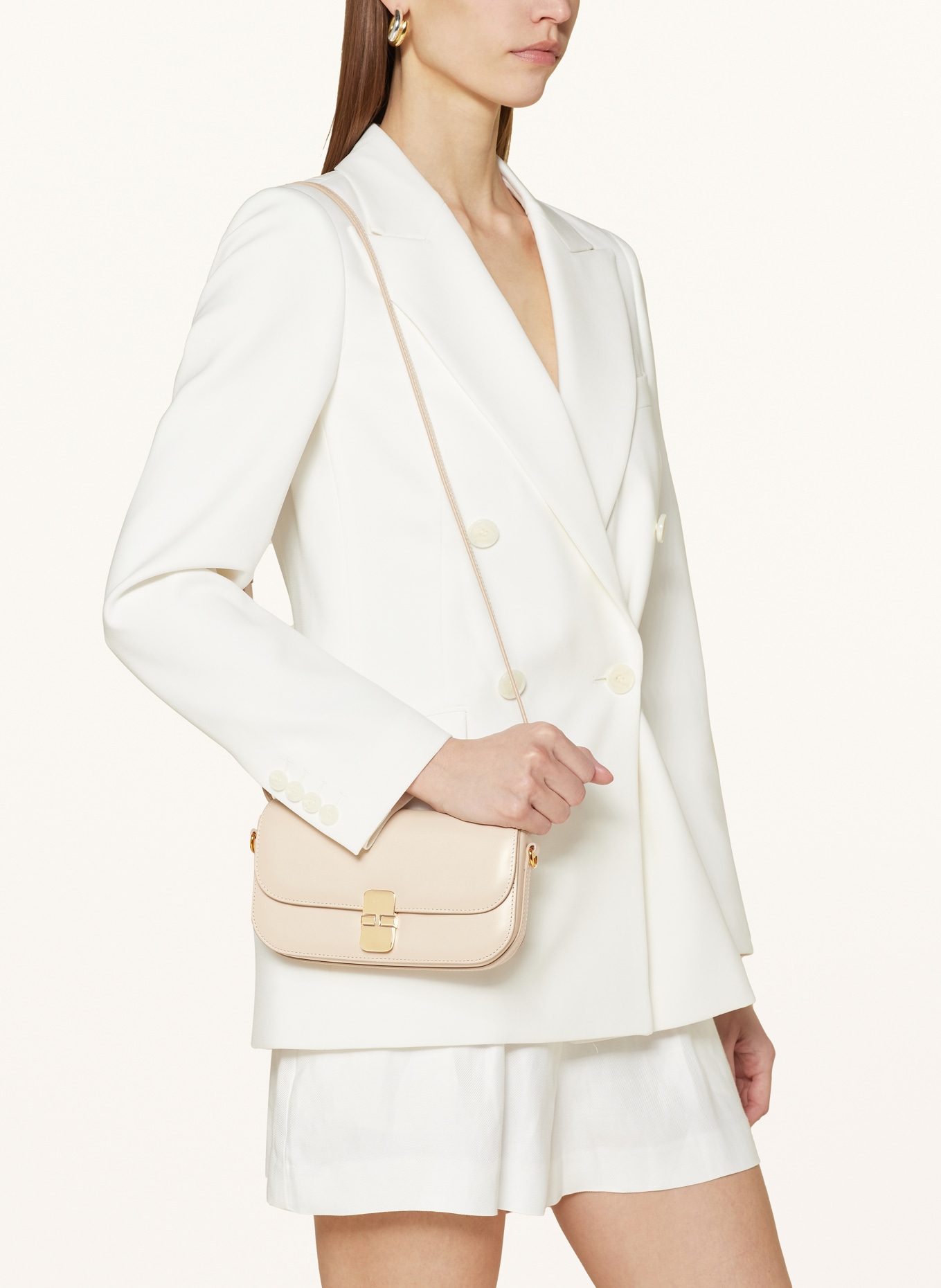 A.P.C. Crossbody bag GRACE in cream