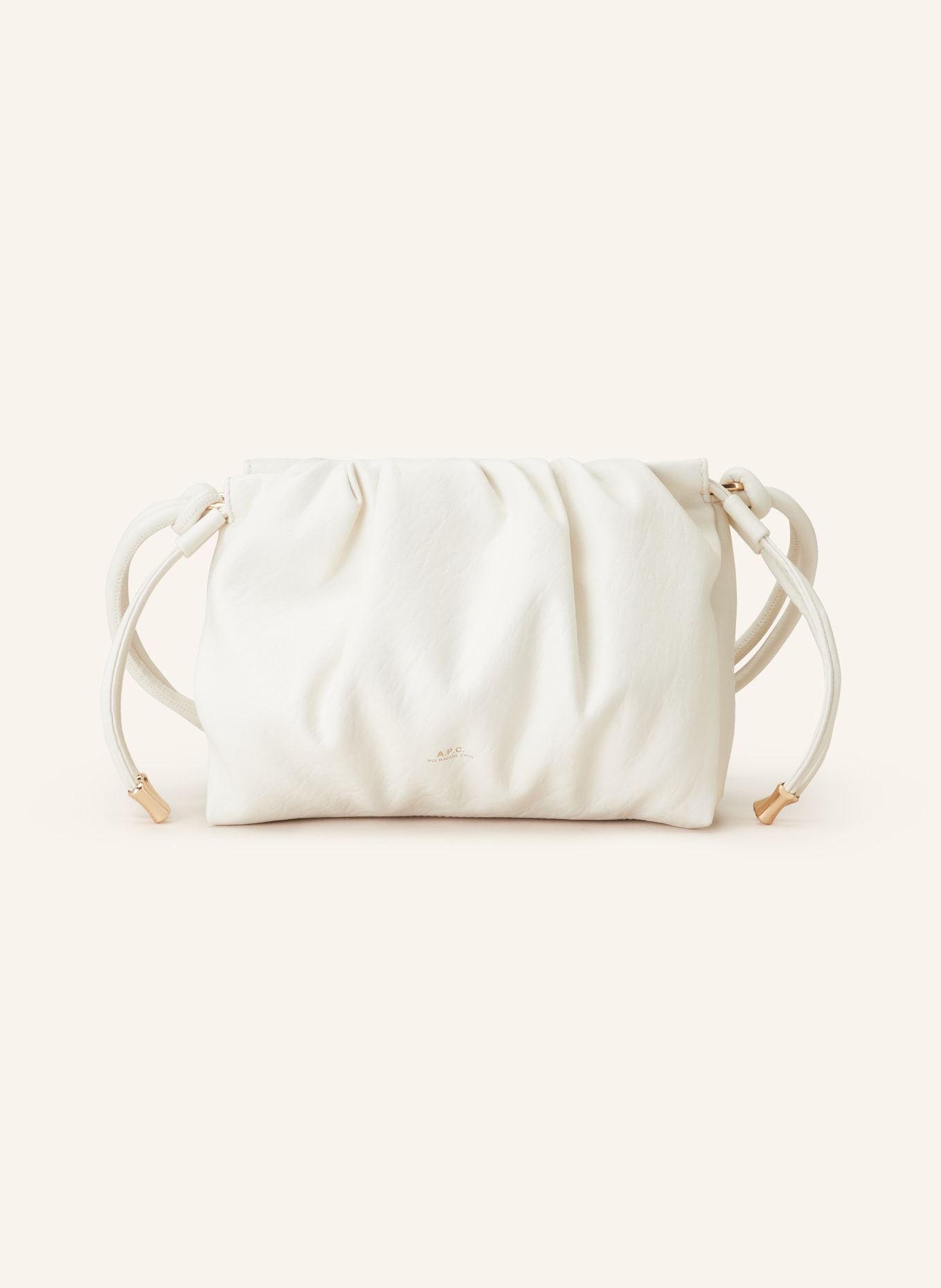 A.P.C. Shoulder bag NINON MINI, Color: WHITE (Image 1)
