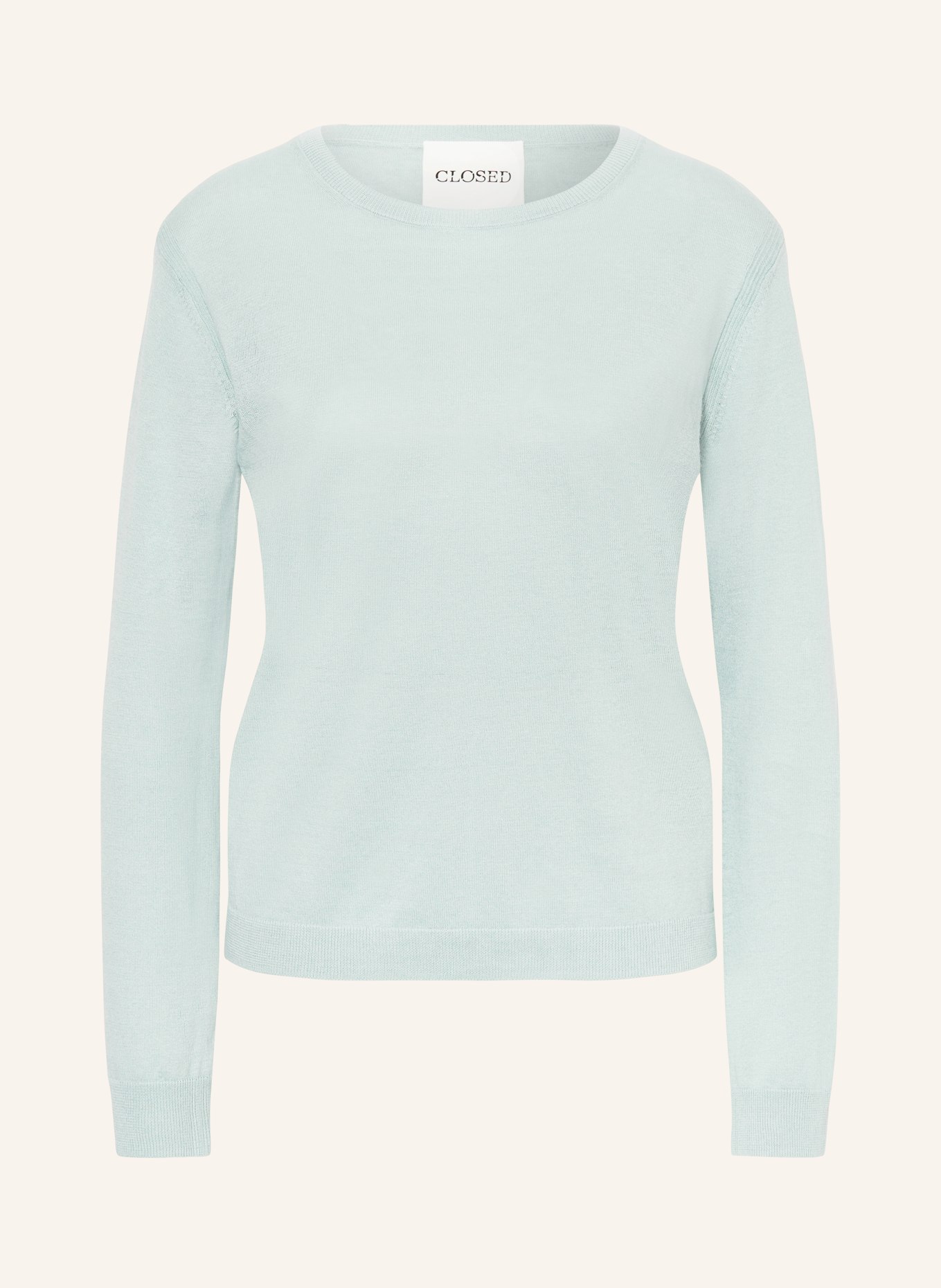 CLOSED Pullover mit Leinen, Farbe: MINT (Bild 1)