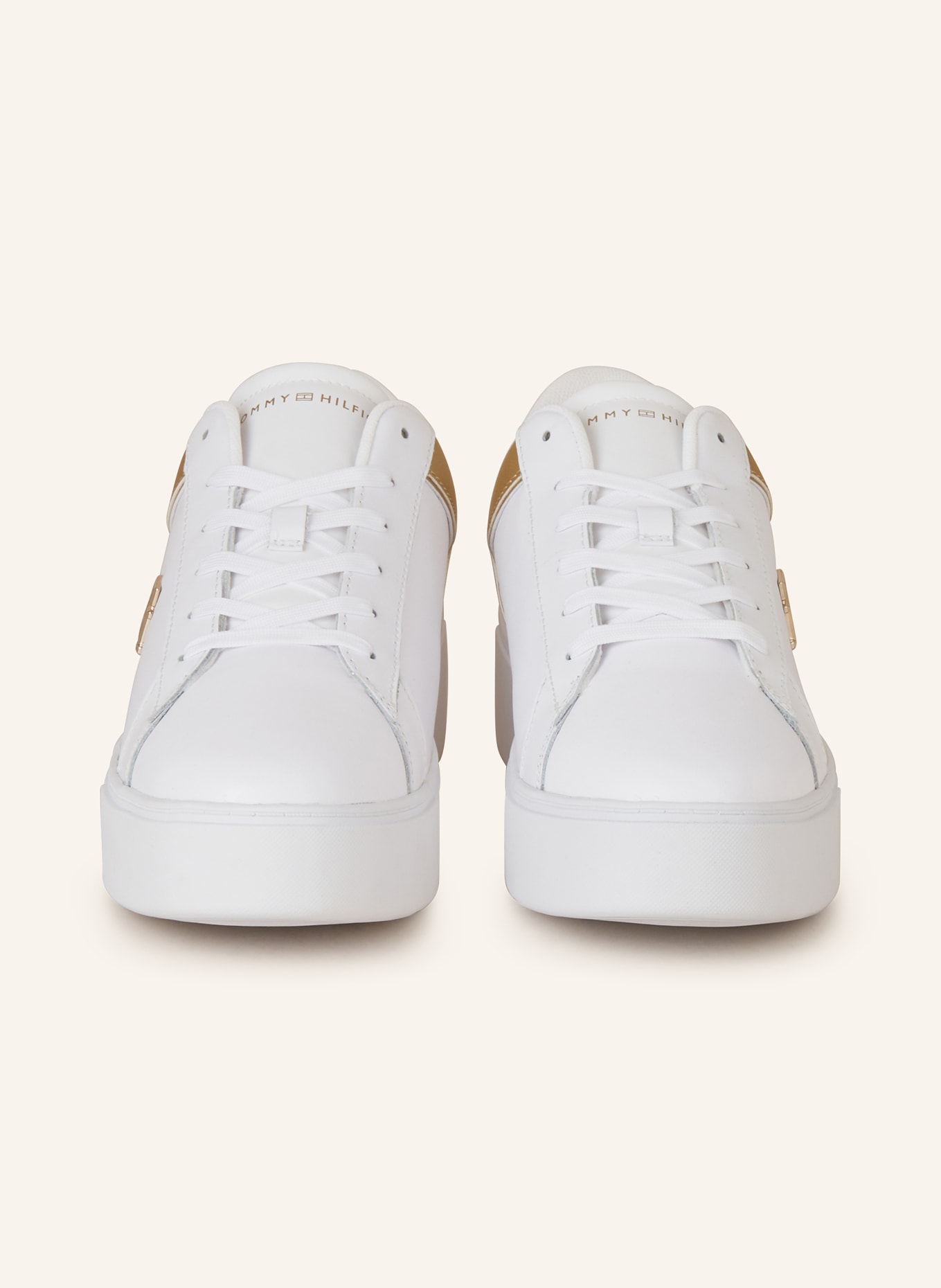 TOMMY HILFIGER Sneakers, Color: WHITE/ GOLD (Image 3)