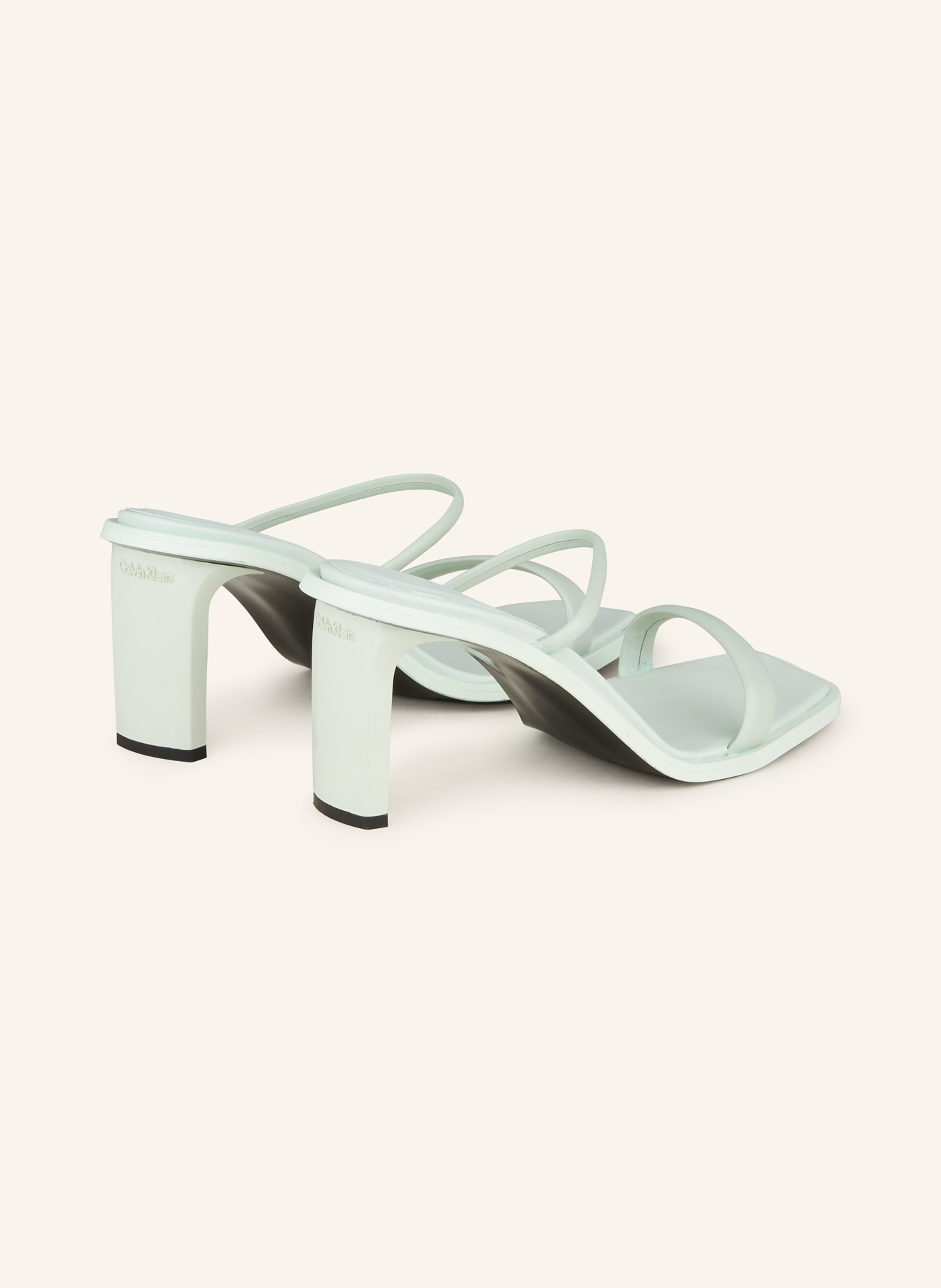 Calvin Klein mules: LICHTGROEN