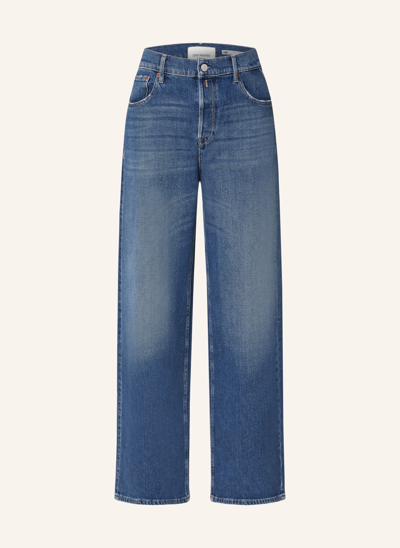 REPLAY Straight Jeans CARY, Farbe: 009 MEDIUM BLUE (Bild 1)
