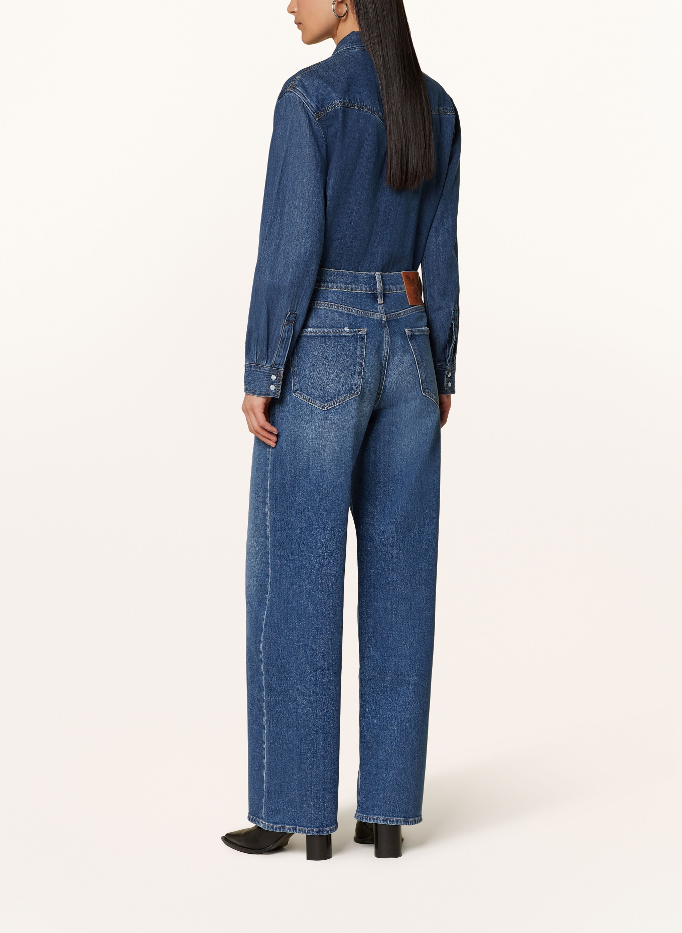 REPLAY Straight jeans CARY, Color: 009 MEDIUM BLUE (Image 3)