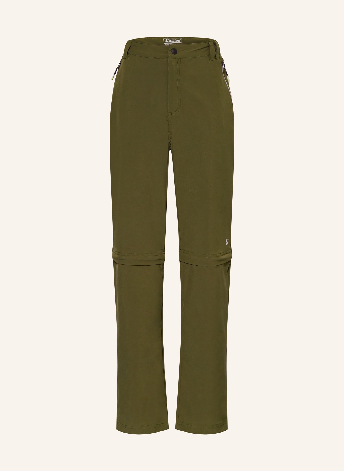 killtec Spodnie z odpinanymi nogawkami KOS 338, Kolor: OLIWKOWY (Obrazek 1)