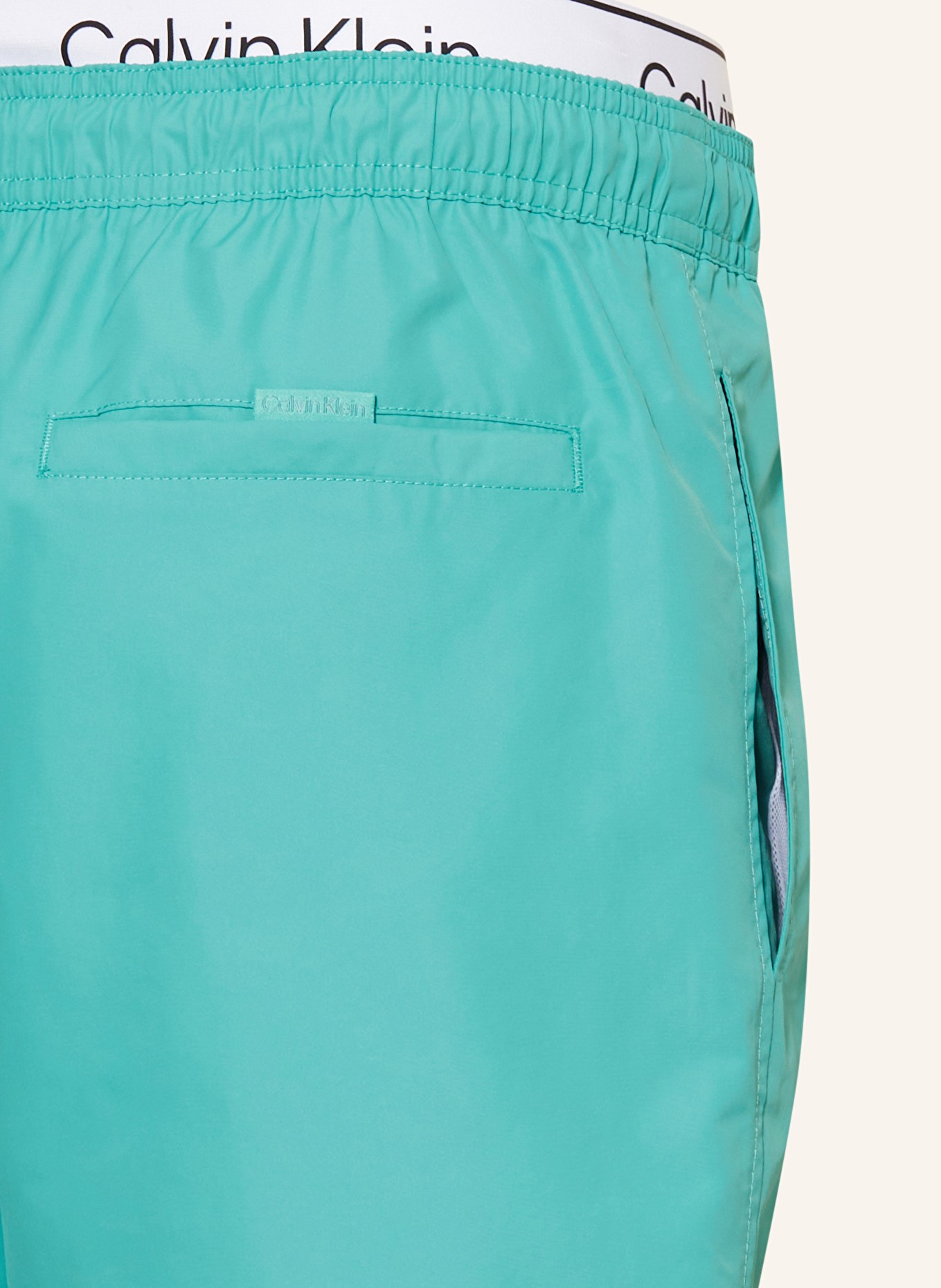 Calvin Klein Swim shorts CK META LEGACY, Color: LIGHT GREEN (Image 3)