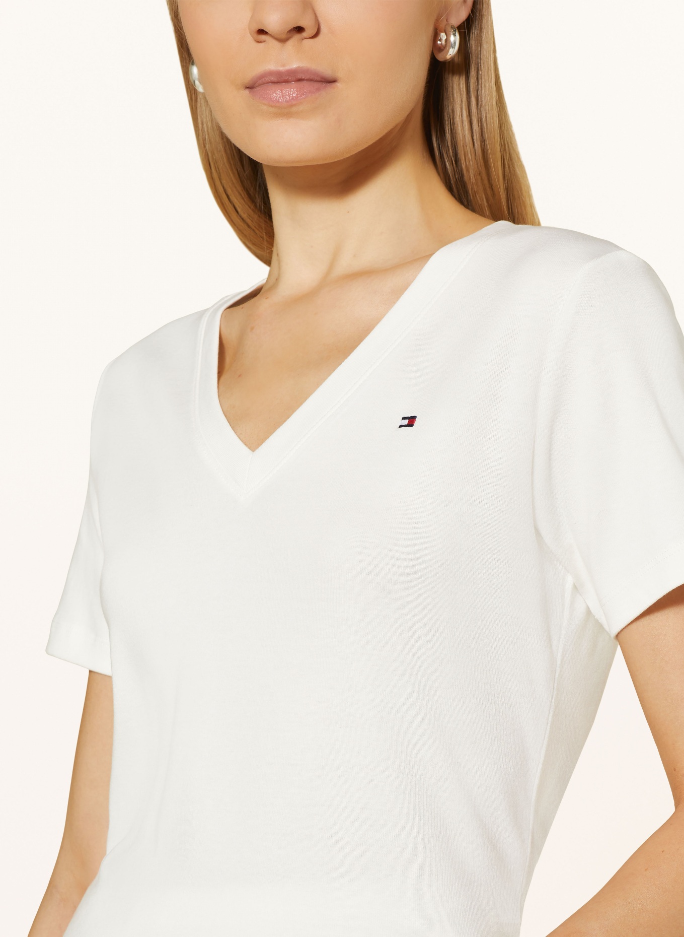 TOMMY HILFIGER T-shirt, Color: ECRU (Image 4)