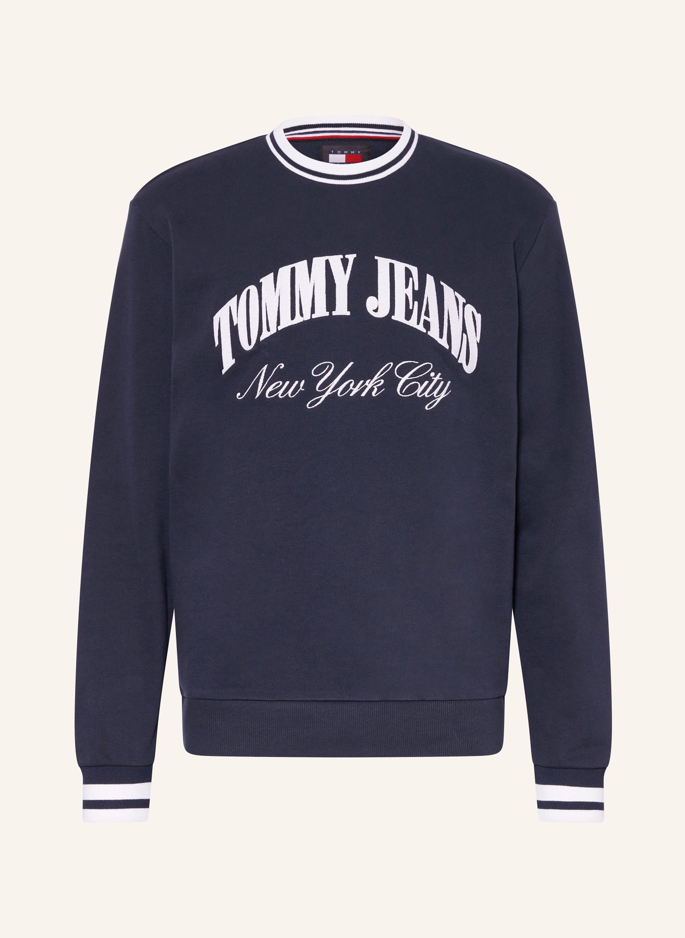TOMMY JEANS Sweatshirt, Color: DARK BLUE/ WHITE (Image 1)