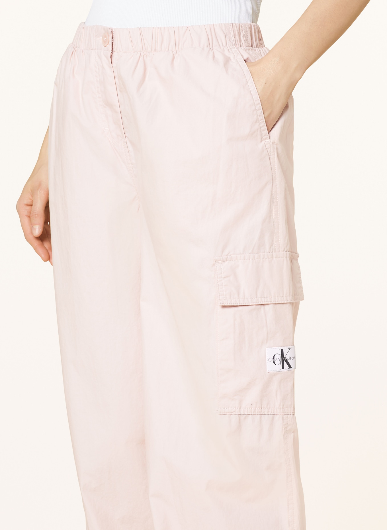 Calvin Klein Jeans Cargohose, Farbe: ROSÉ (Bild 5)