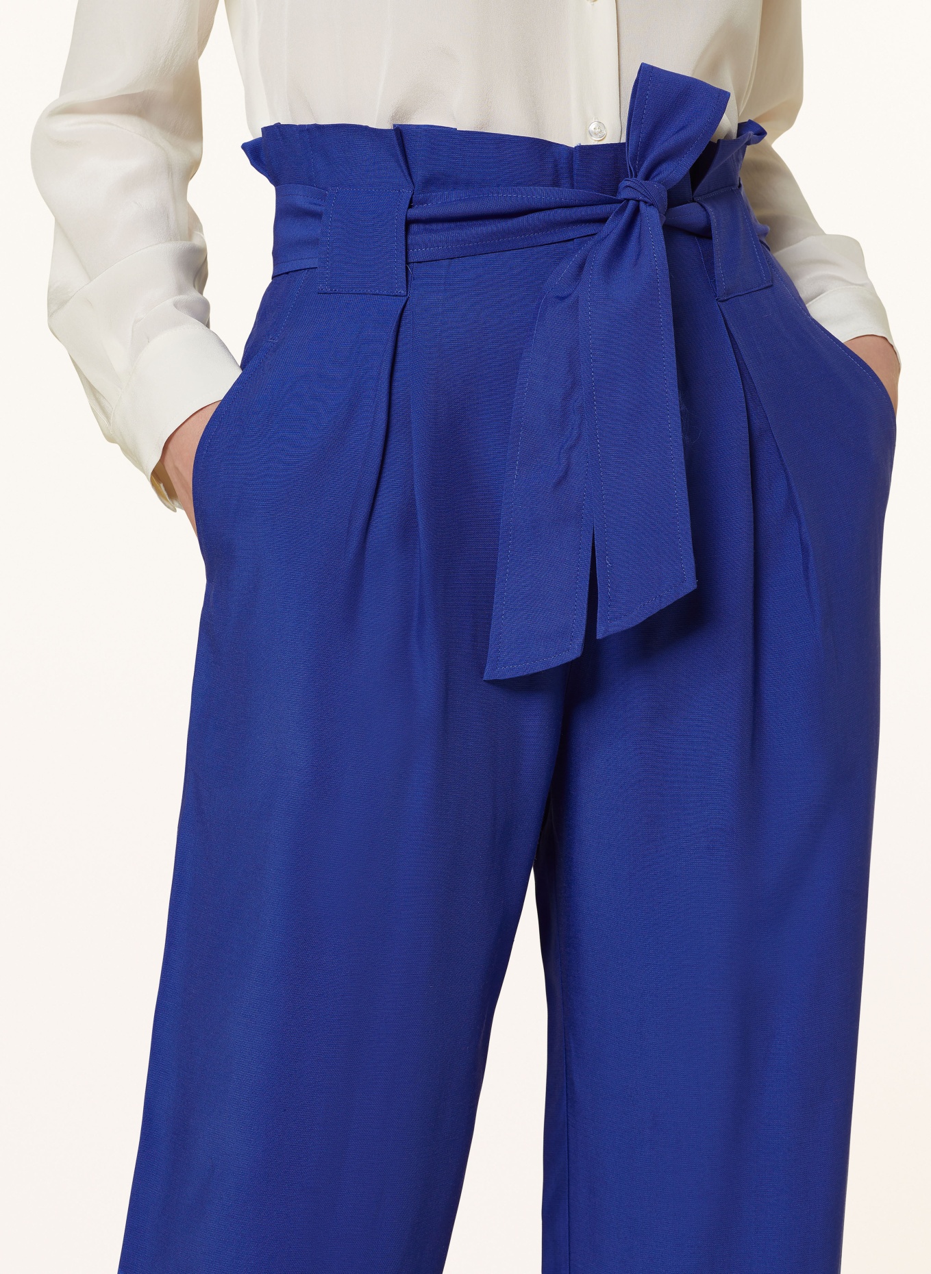 SCOTCH & SODA Paper bag trousers DAISY, Color: BLUE (Image 5)