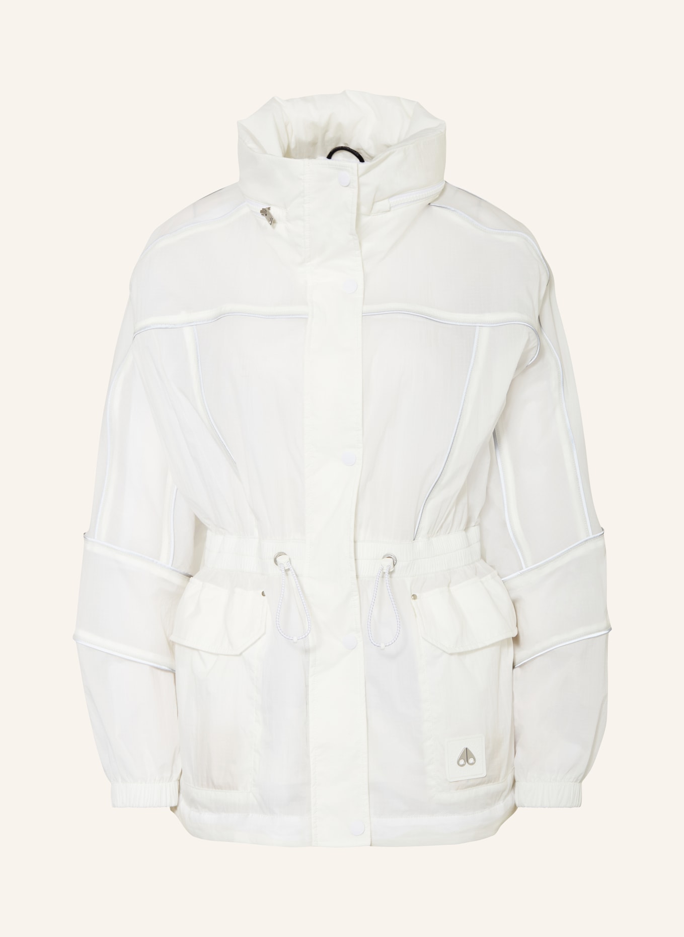 MOOSE KNUCKLES Rain jacket MARCELLE, Color: WHITE (Image 1)
