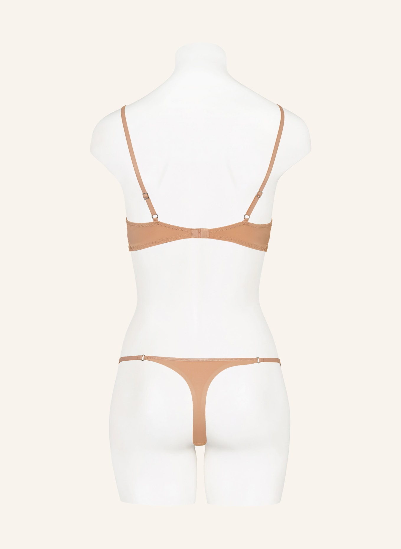 Calvin Klein Thong MINIMALIST LACE, Color: NUDE (Image 3)