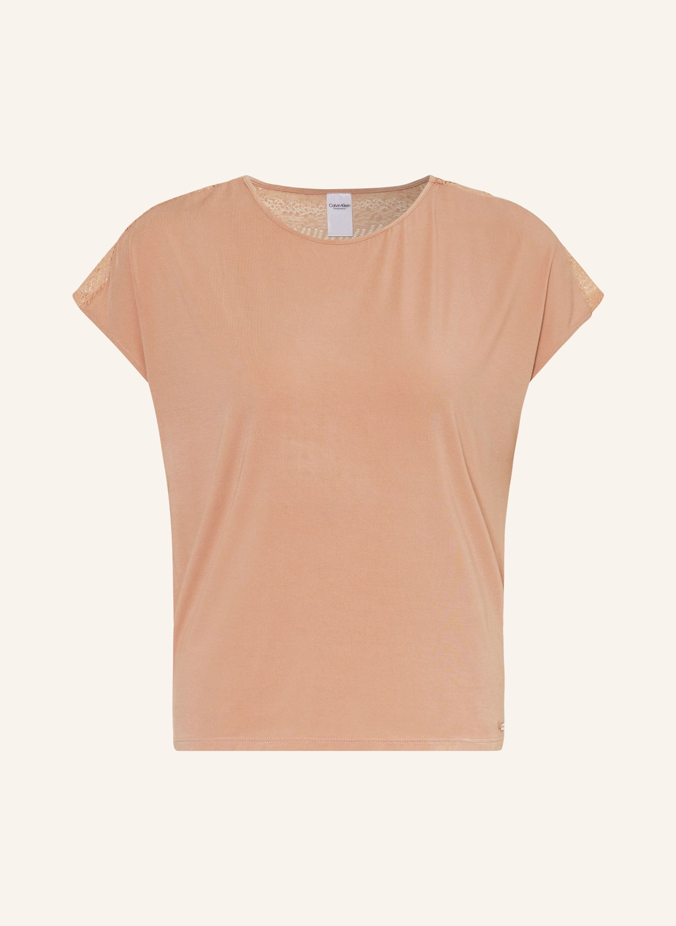 Calvin Klein Schlafshirt MINIMALIST, Farbe: NUDE (Bild 1)