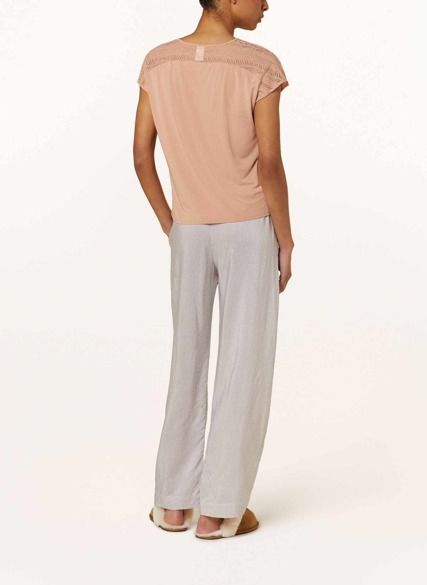 Calvin Klein Schlafshirt MINIMALIST, Farbe: NUDE (Bild 3)