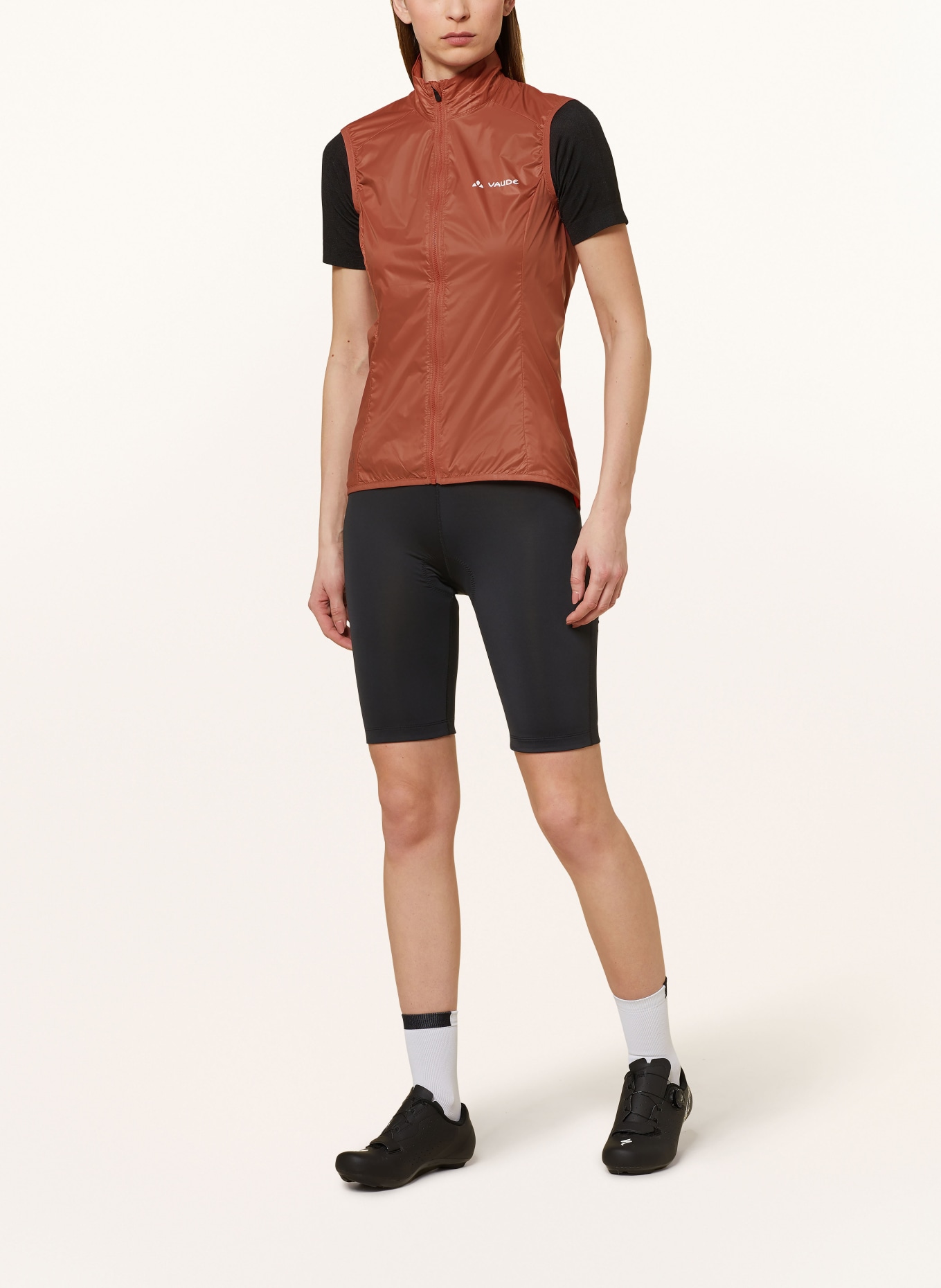 VAUDE Cycling vest MATERA AIR, Color: DARK ORANGE (Image 2)
