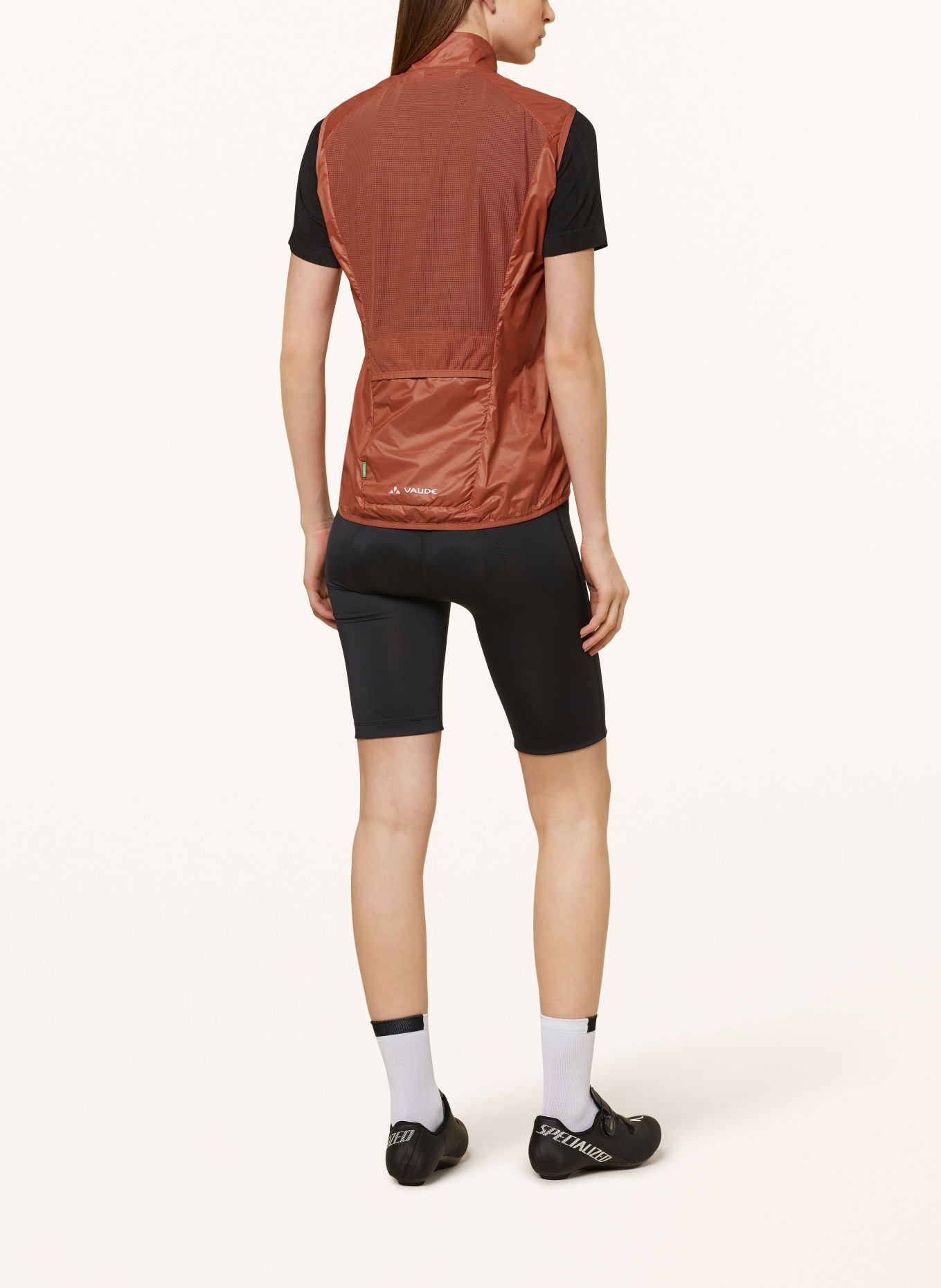 VAUDE Cycling vest MATERA AIR, Color: DARK ORANGE (Image 3)