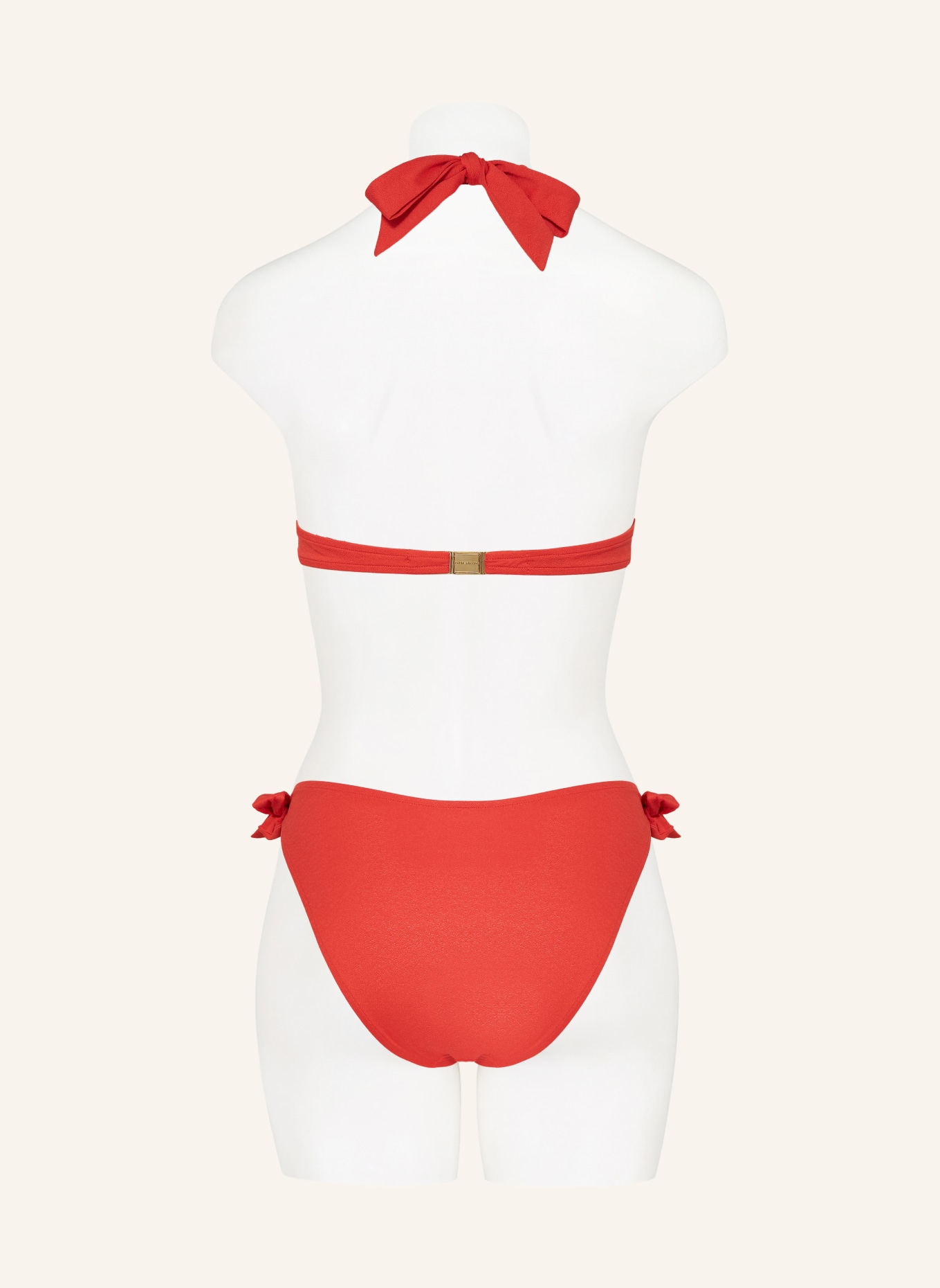 ANDRES SARDA Triangle bikini top RODERO, Color: RED (Image 3)