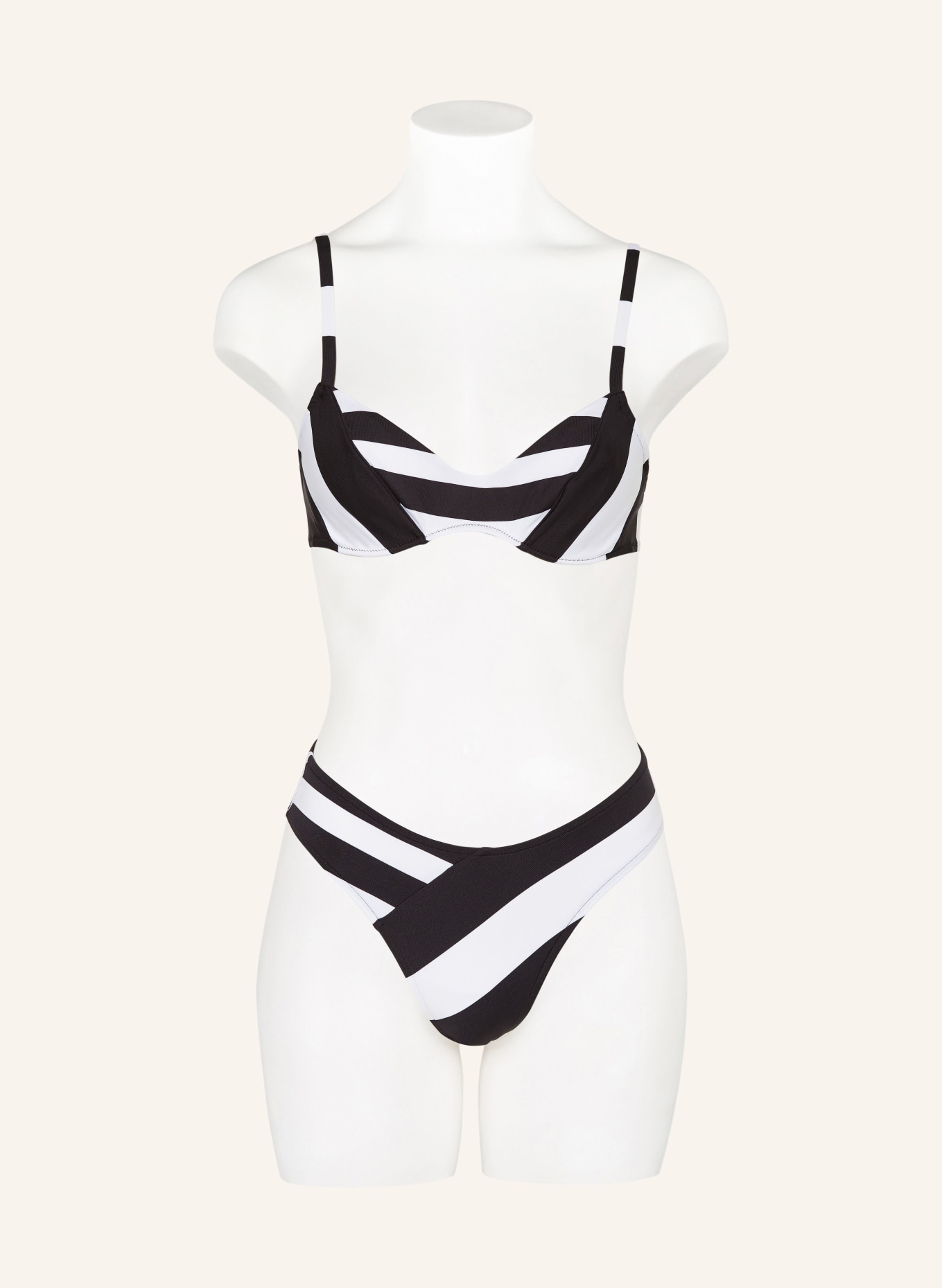 ANDRES SARDA Panty bikini brief MAGGIE, Color: BLACK/ WHITE (Image 2)