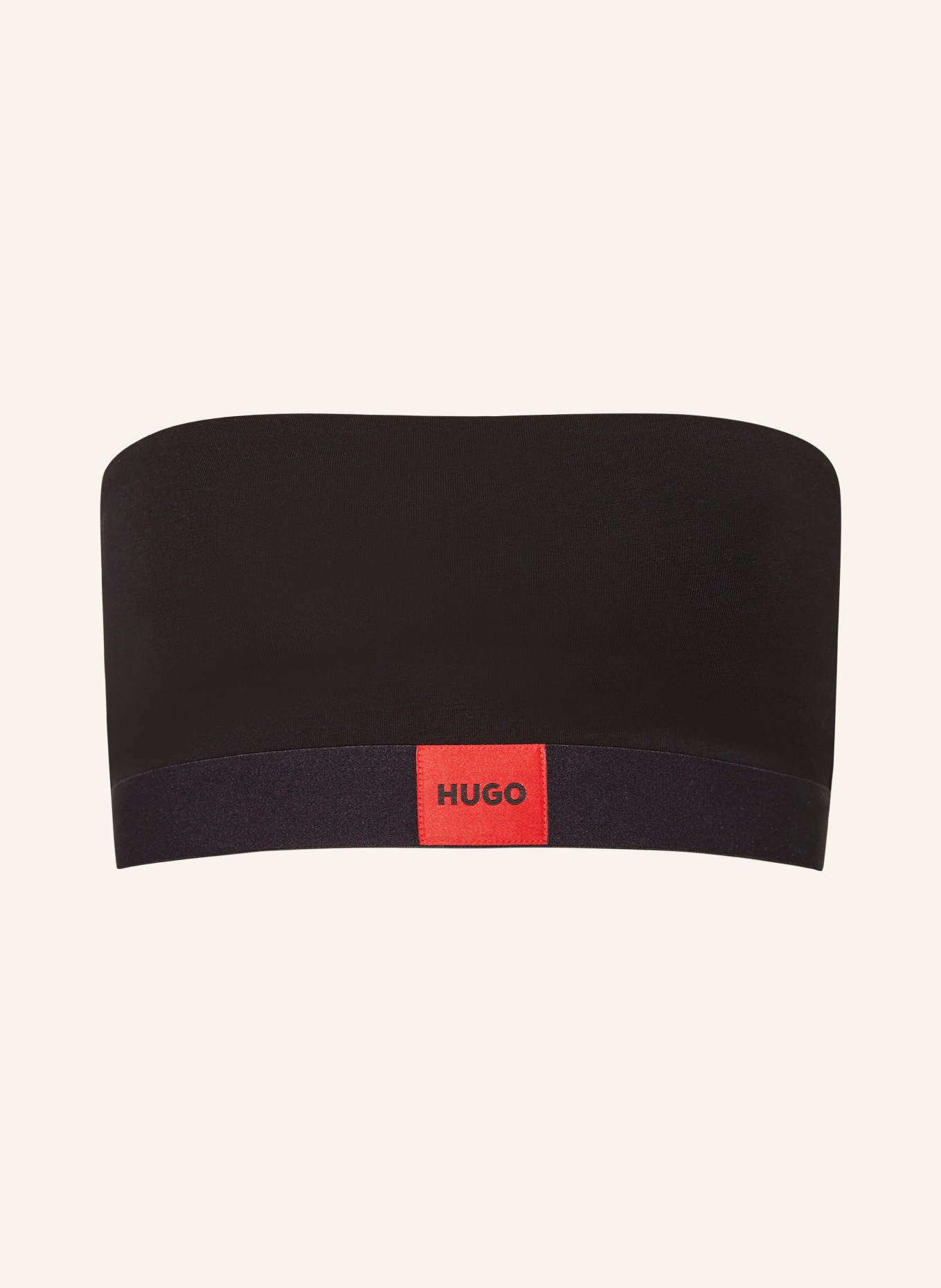 HUGO Bandeau bra RED LABEL, Color: BLACK (Image 1)