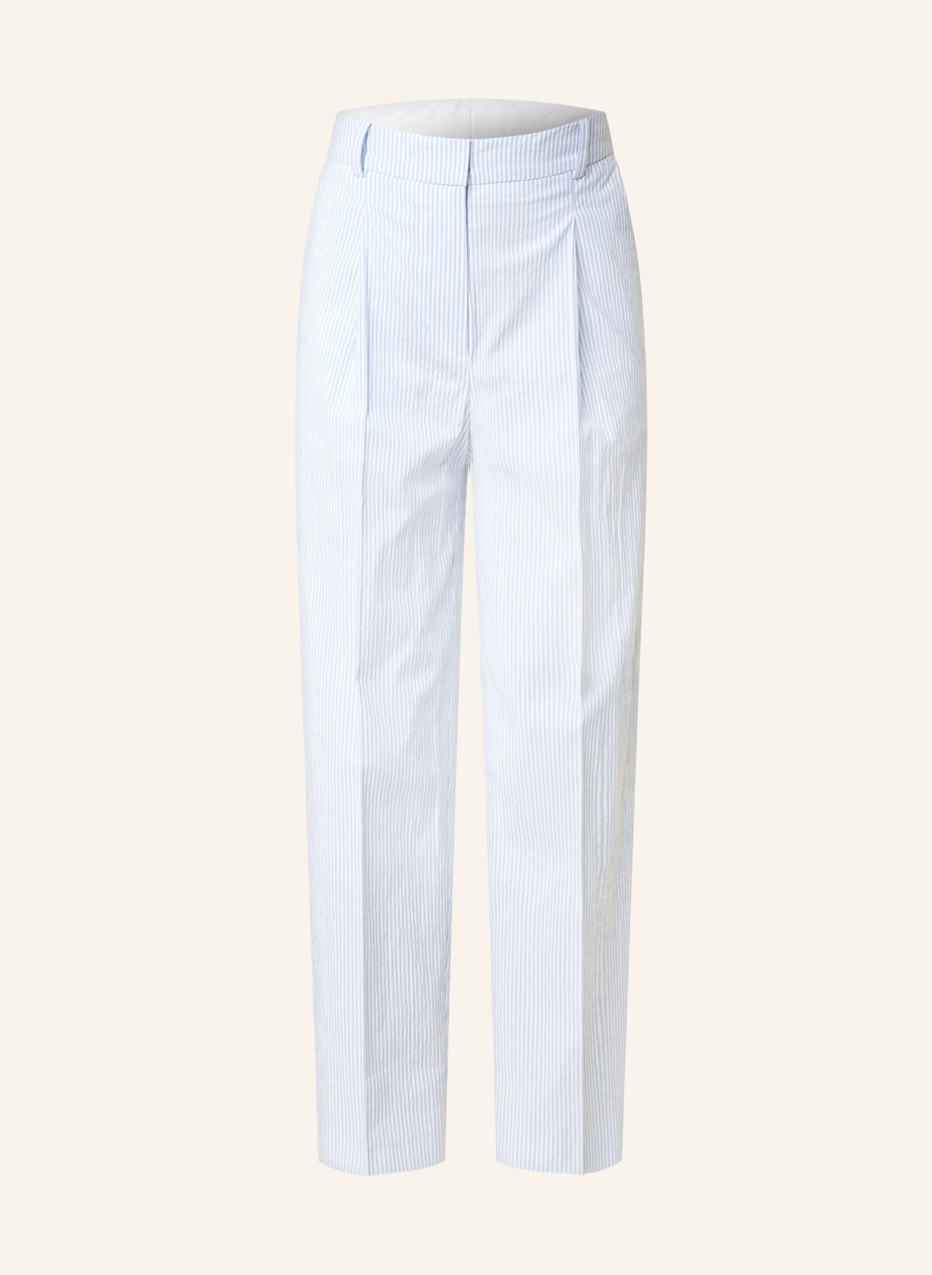 BOSS Trousers TANALIE, Color: LIGHT BLUE/ WHITE (Image 1)