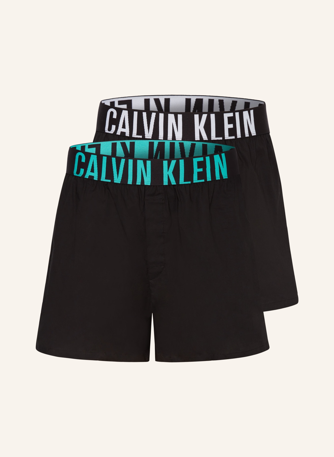 Calvin Klein 2er-Pack Boxershorts INTENSE POWER, Farbe: SCHWARZ (Bild 1)