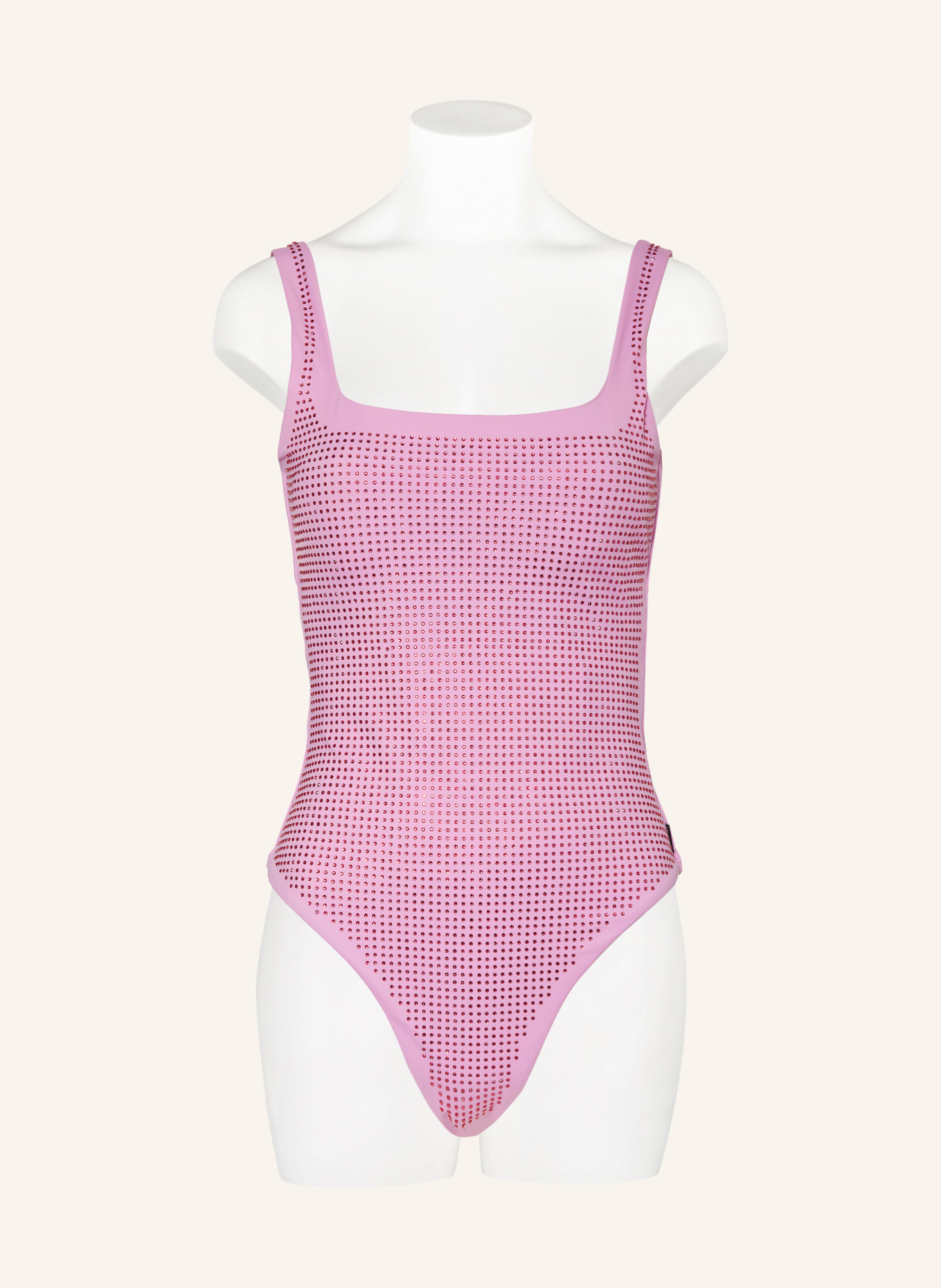 GOLDBERGH Swimsuit CRUISE with decorative gems, Color: PINK (Image 2)