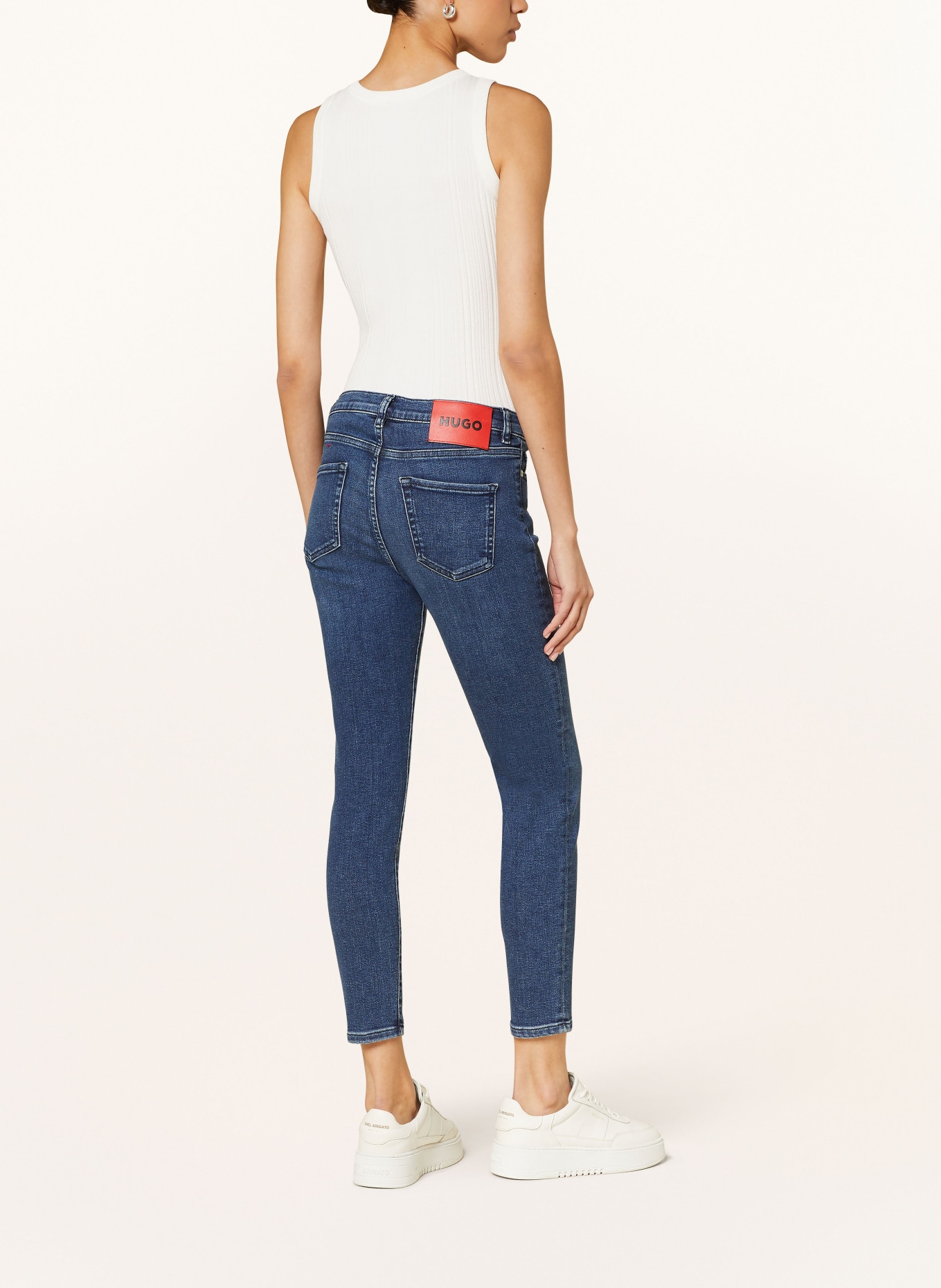 HUGO Skinny jeans, Color: 410 NAVY (Image 3)
