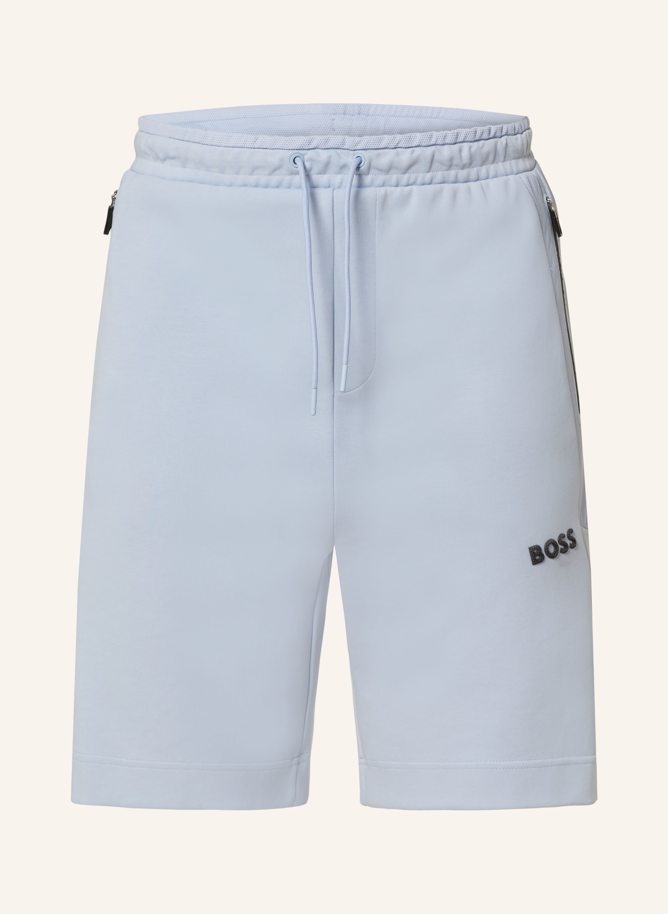 BOSS Sweatshorts HEADLO, Farbe: HELLBLAU (Bild 1)