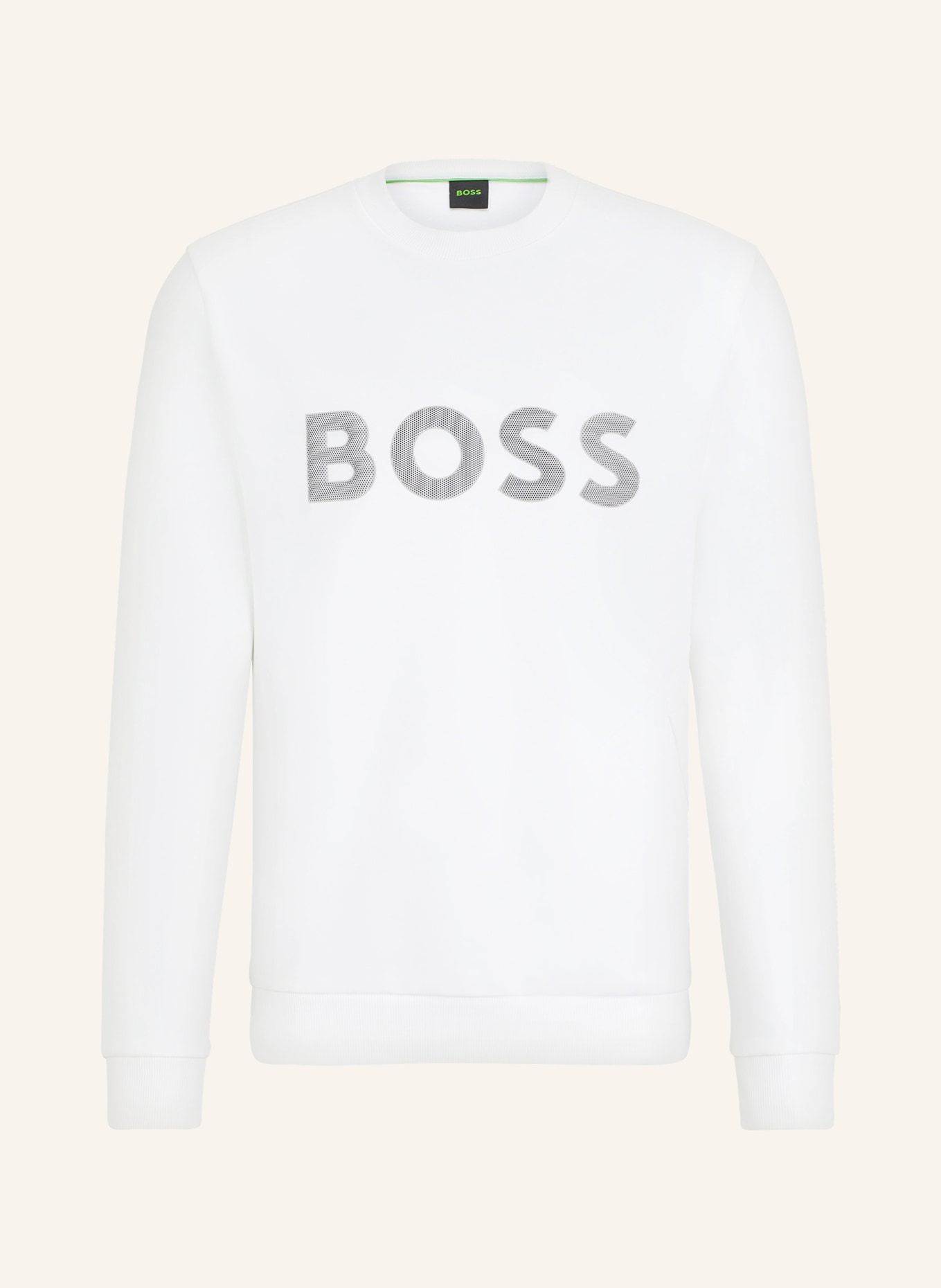 BOSS Sweatshirt SALBO, Color: WHITE (Image 1)