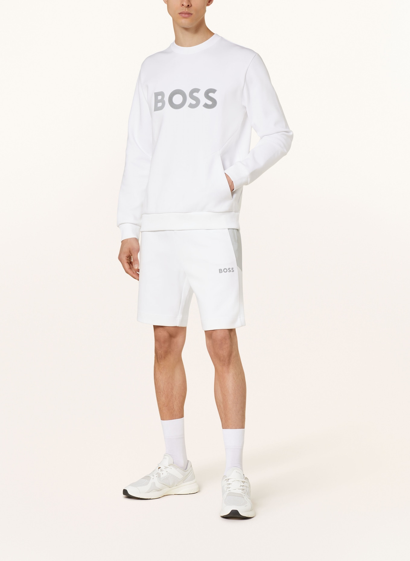 BOSS Sweatshirt SALBO, Farbe: WEISS (Bild 2)