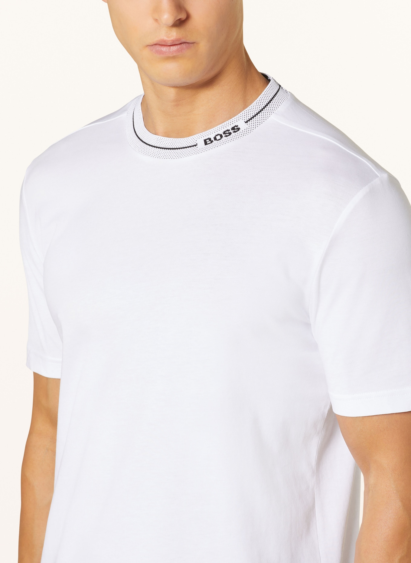 BOSS T-Shirt TEE 11, Farbe: WEISS (Bild 4)