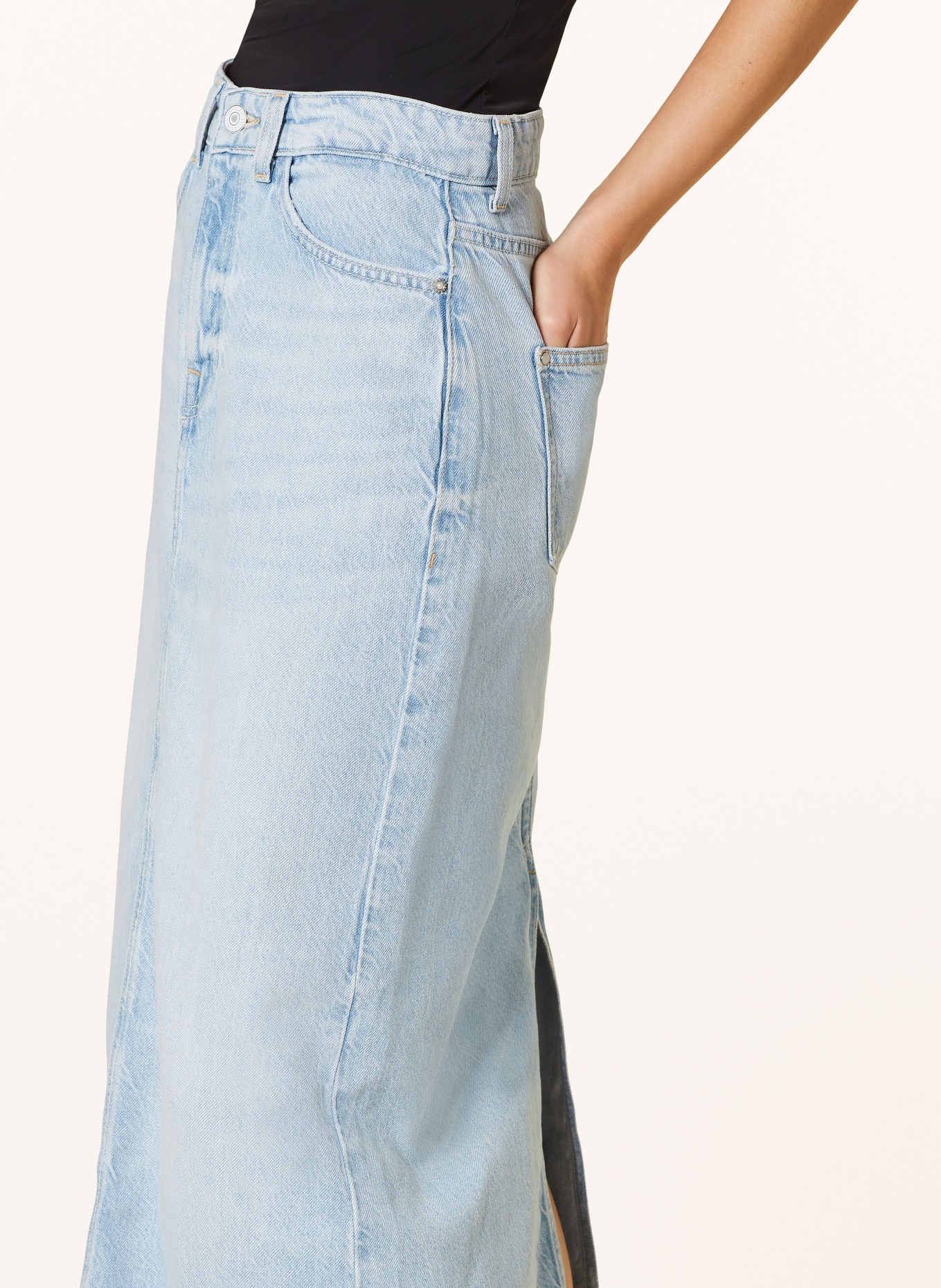GUESS Spódnica jeansowa WENONA, Kolor: SEAD THE SEASIDE (Obrazek 4)