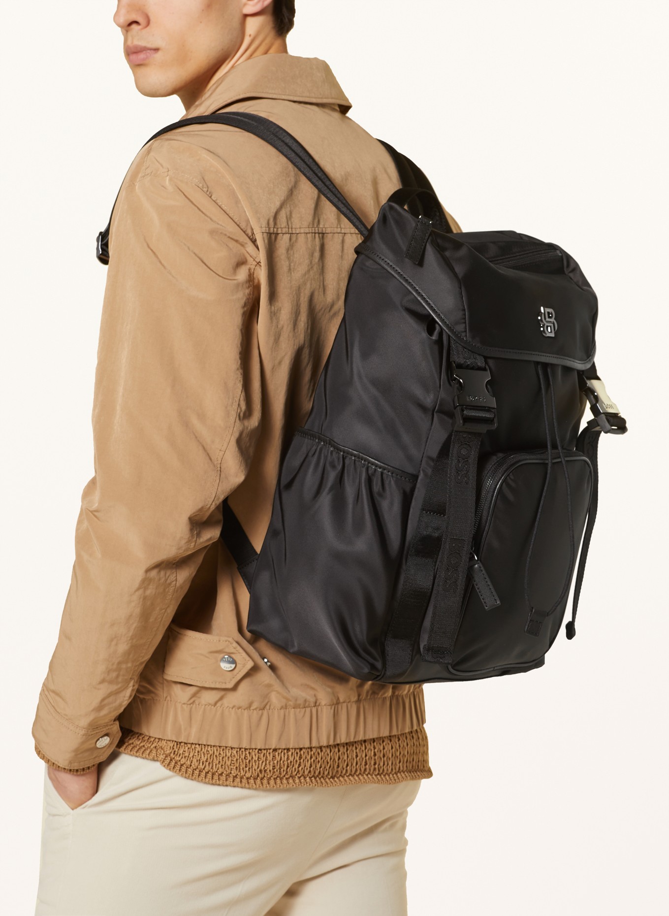BOSS Backpack ICON, Color: BLACK (Image 4)
